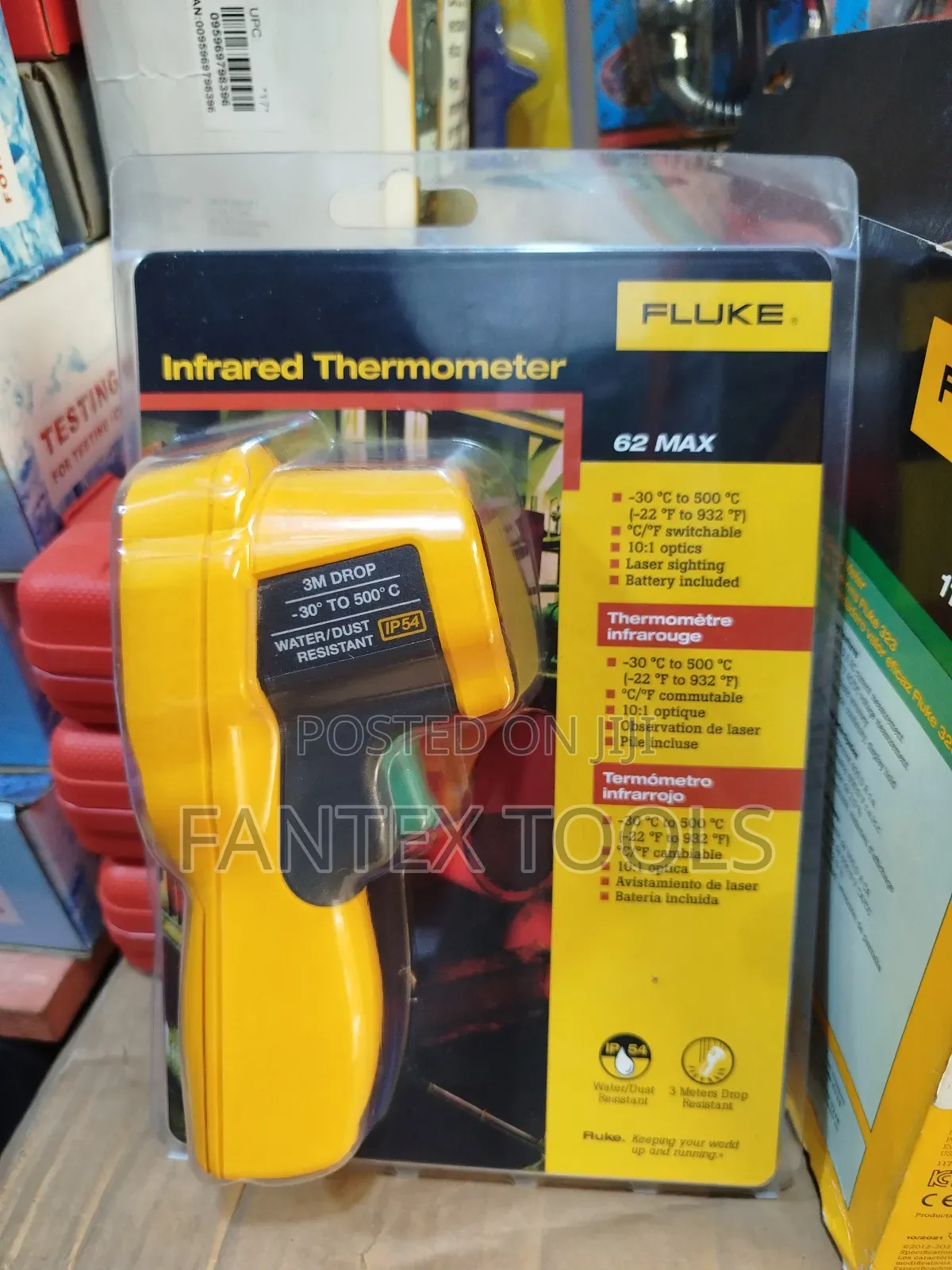 Fluke Infrared Thermometer 62 Max