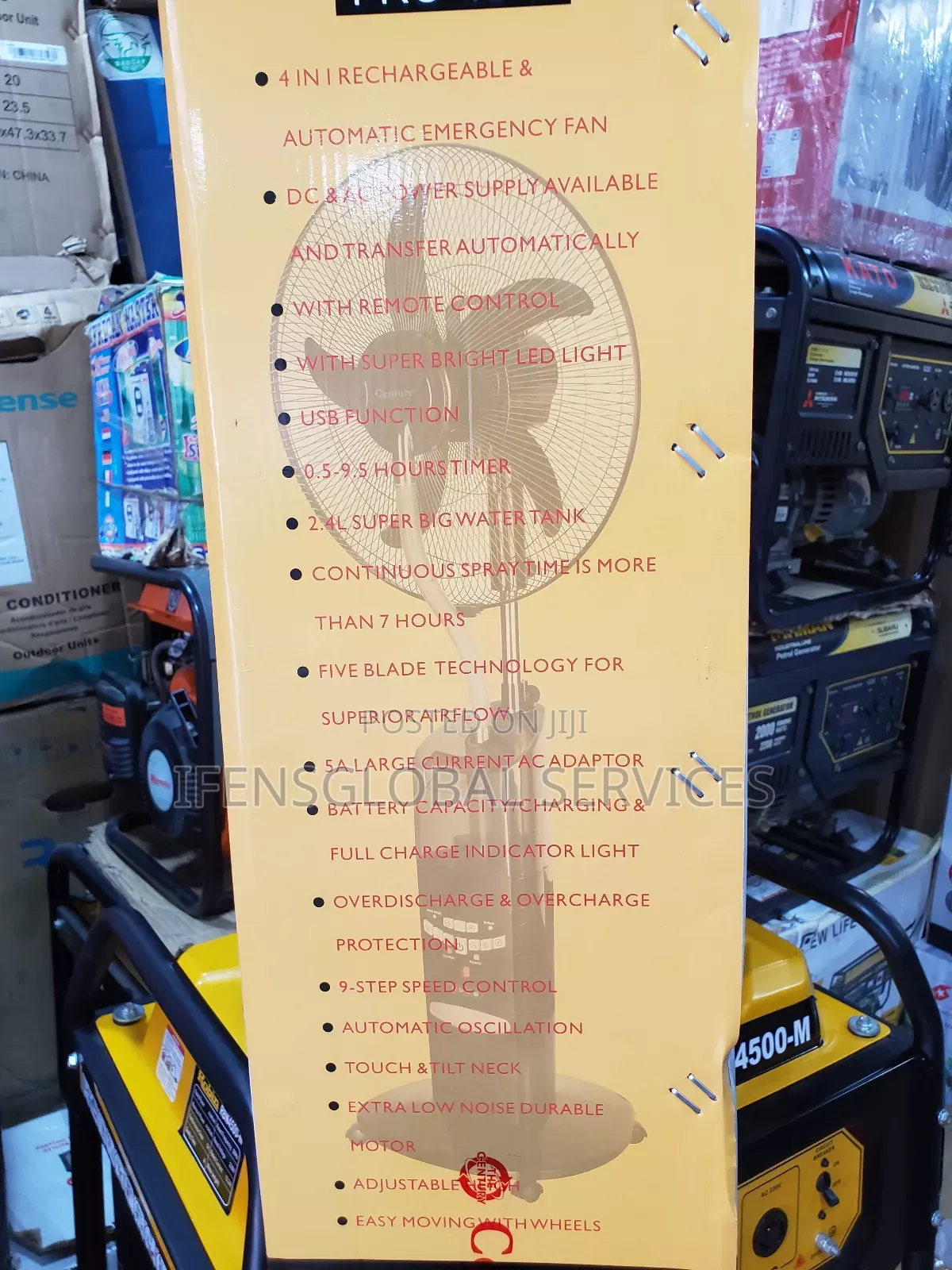 Century 18" Mist Fan