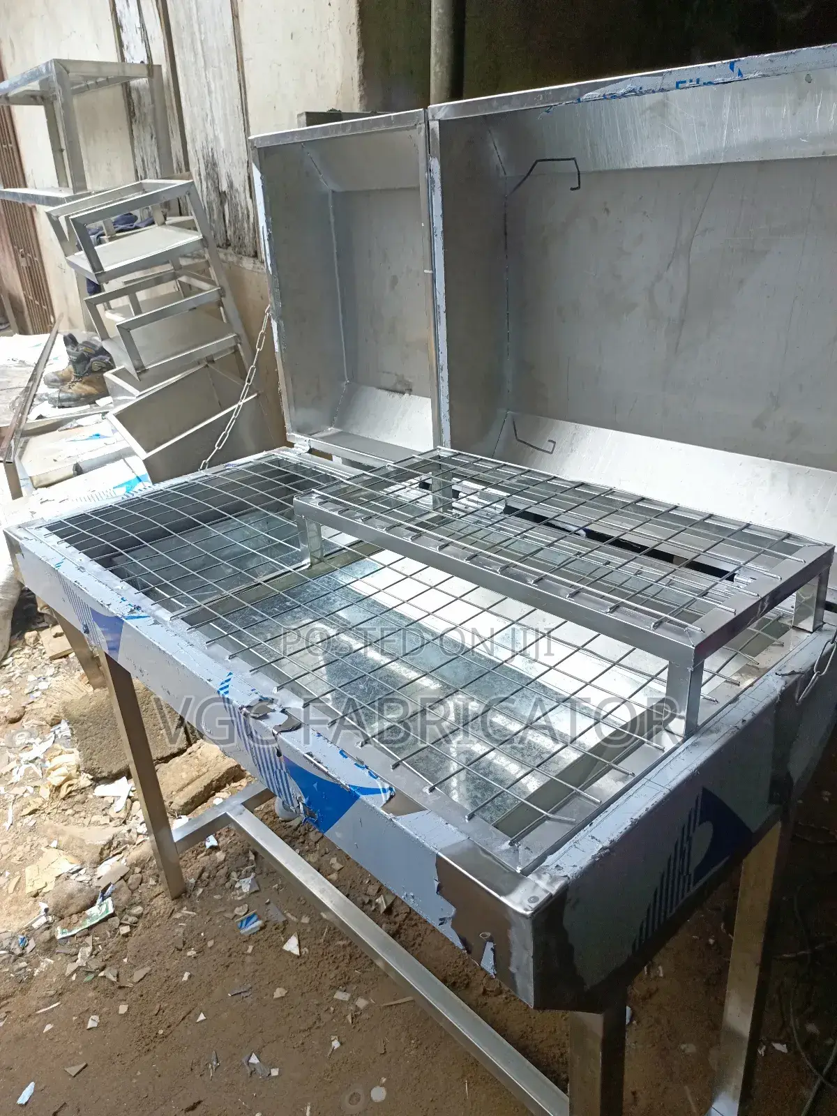 Stainless Steel Barbecue Charcoal Griller