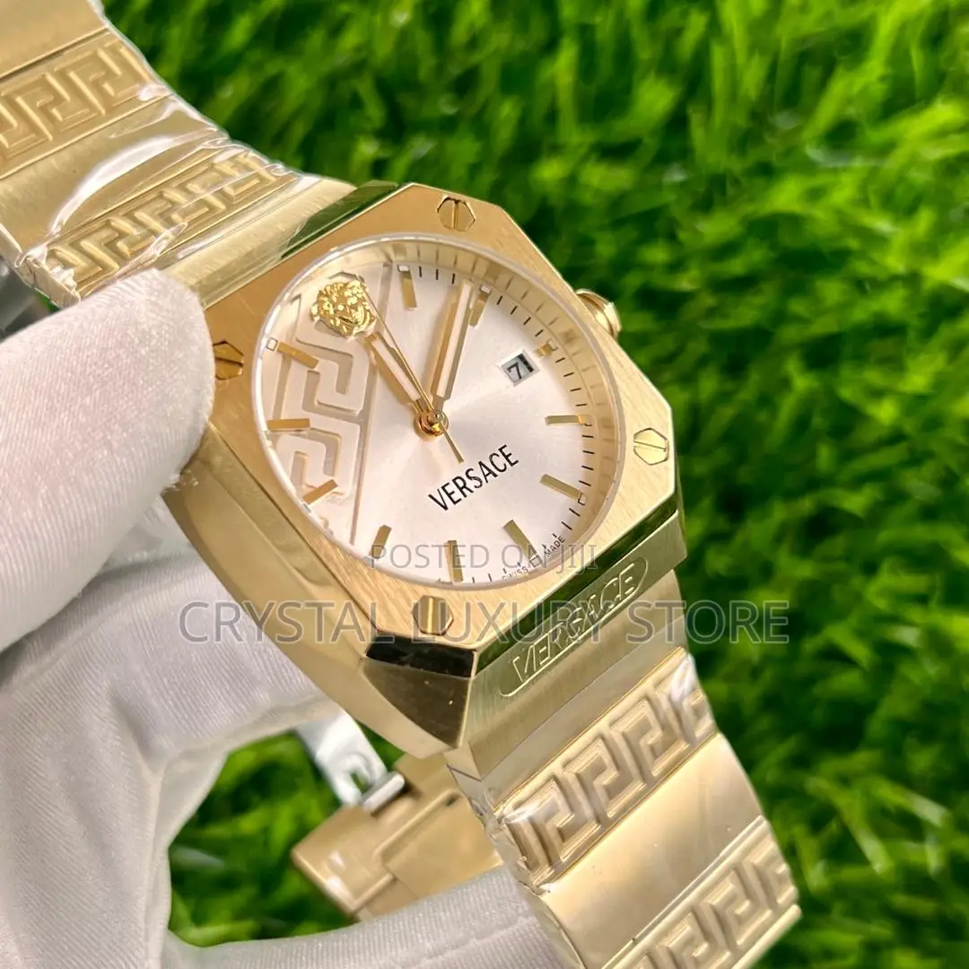 High Quality Luxury Men Chain Strap Wristwatch