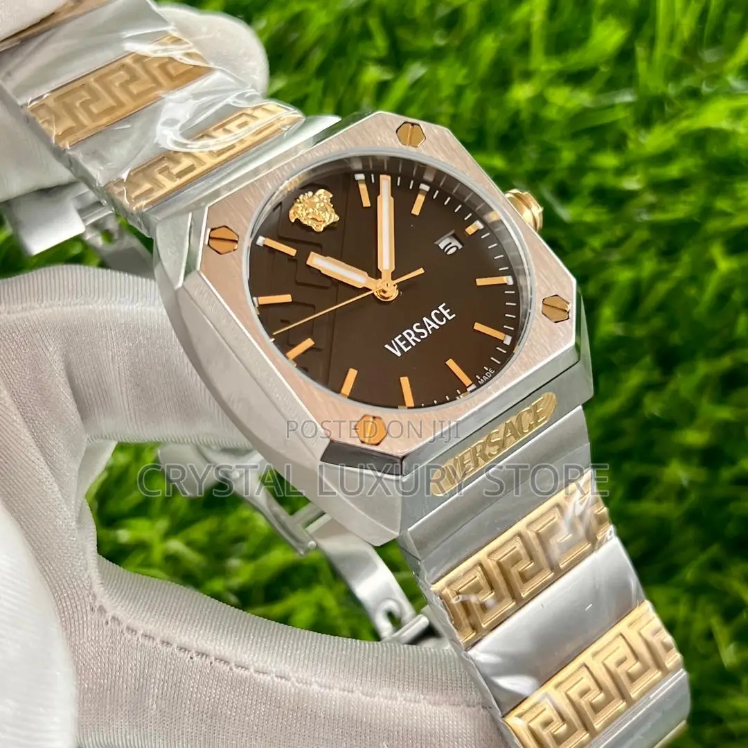 High Quality Luxury Men Chain Strap Wristwatch