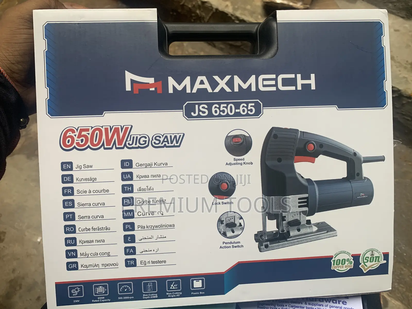 Electric Jig Saw 650w