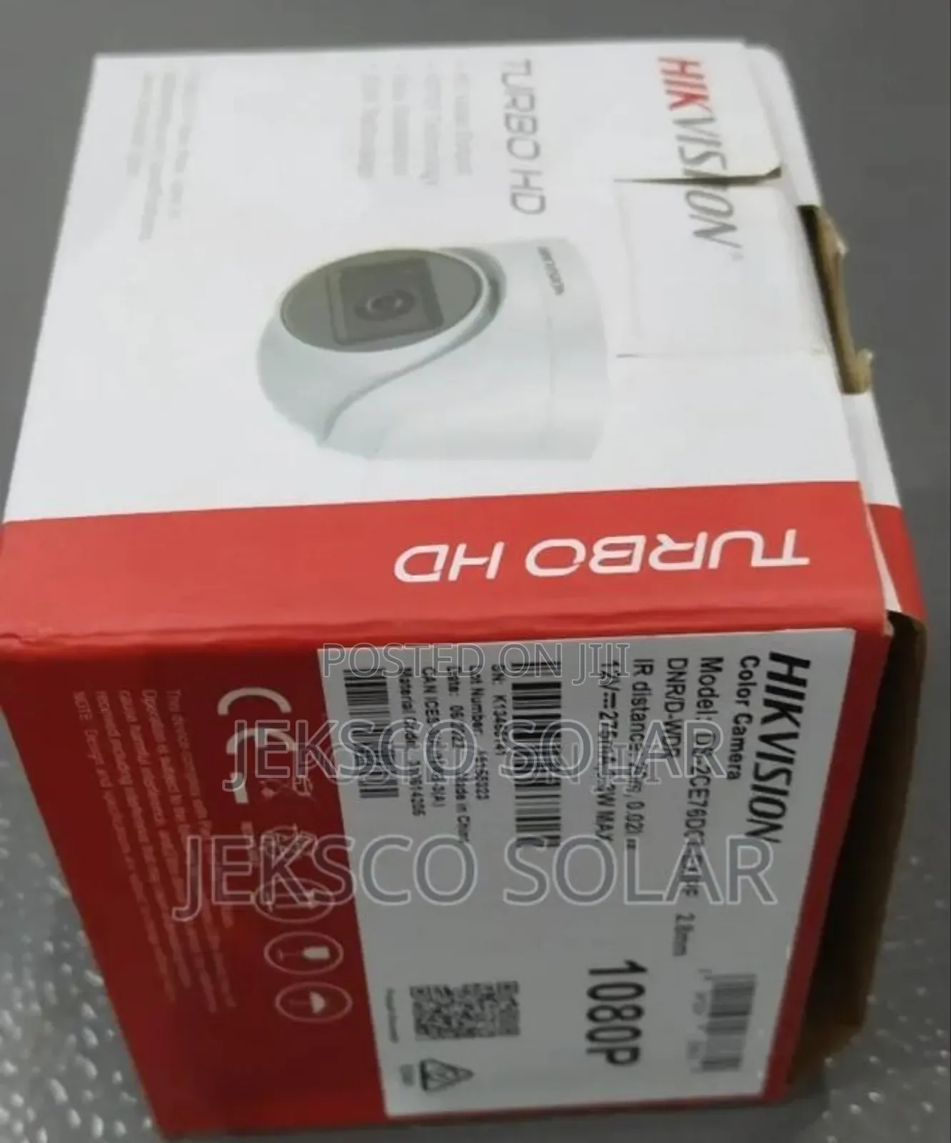 Single Lens Turbo HD CCTV Camera, Hikvision.