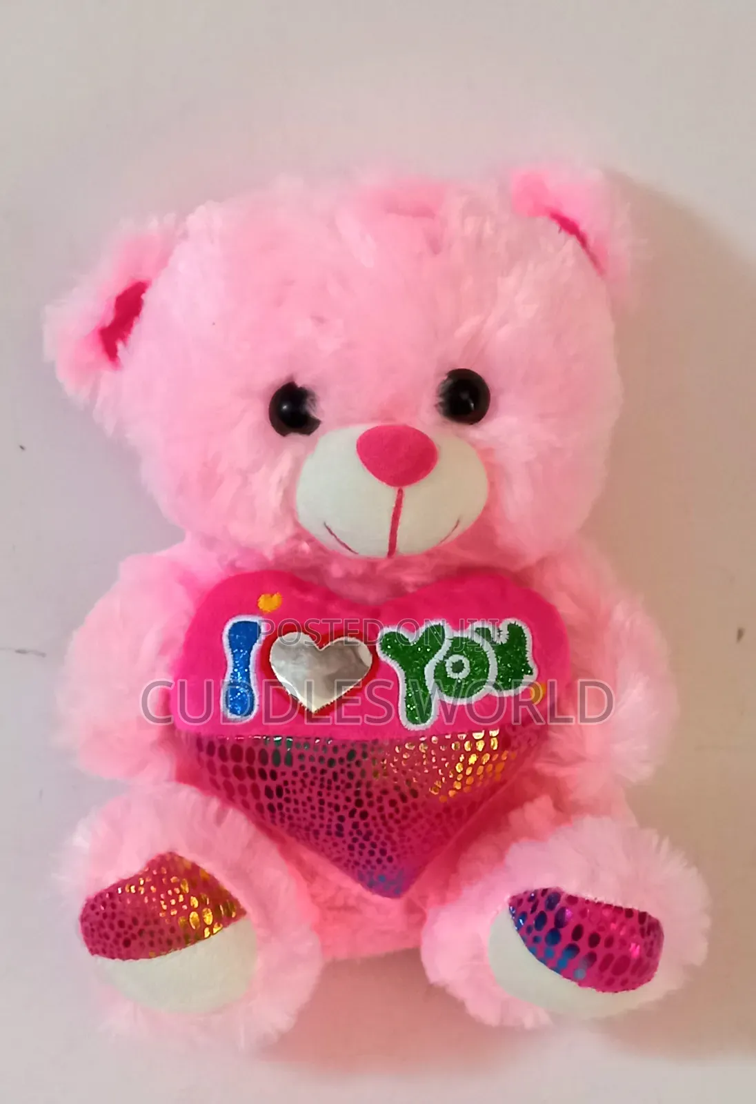25cm Teddy Bear With Heart