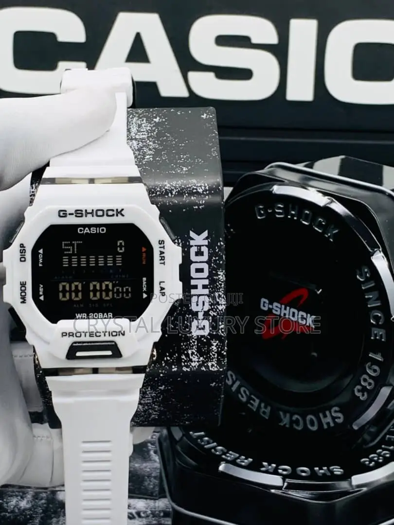 G-Shock Casio Quality Men Rubber Strap Wristwatch