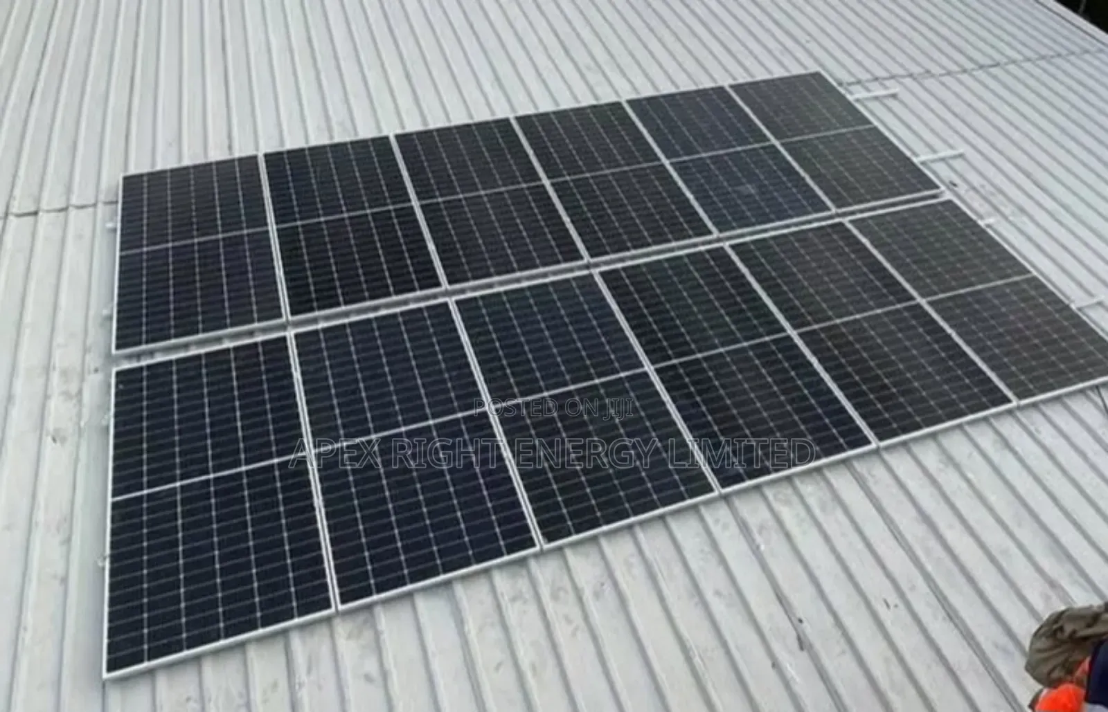 10kva-48v System Setup, 15kwh Lithium Battery, 12pcs-650watt
