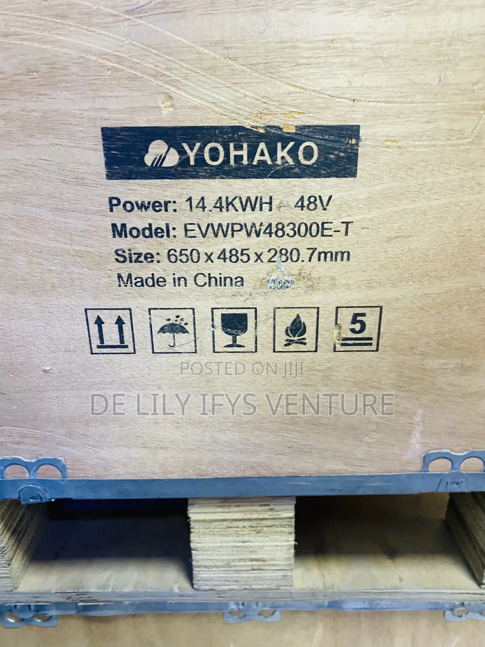 Yohako Lithium Battery 14.4 KWH 48V