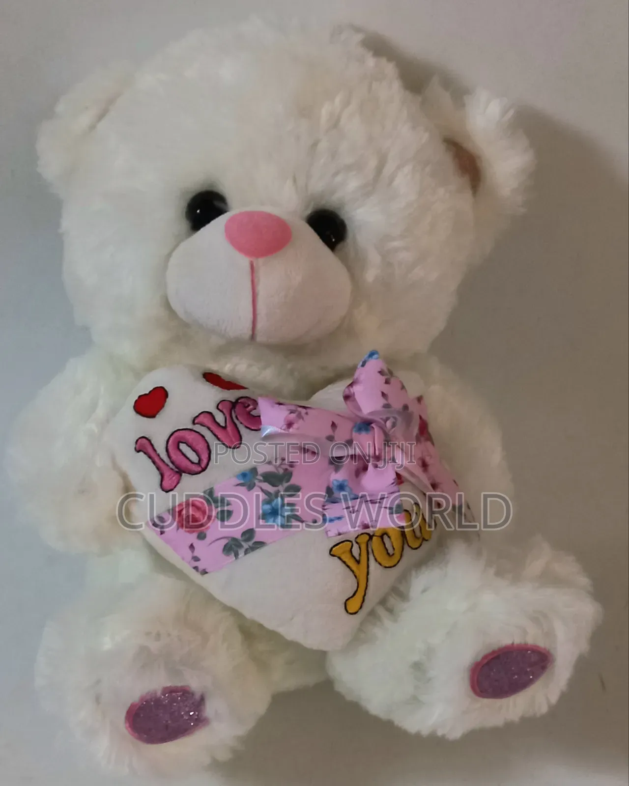 25cm Pink Teddy Bear