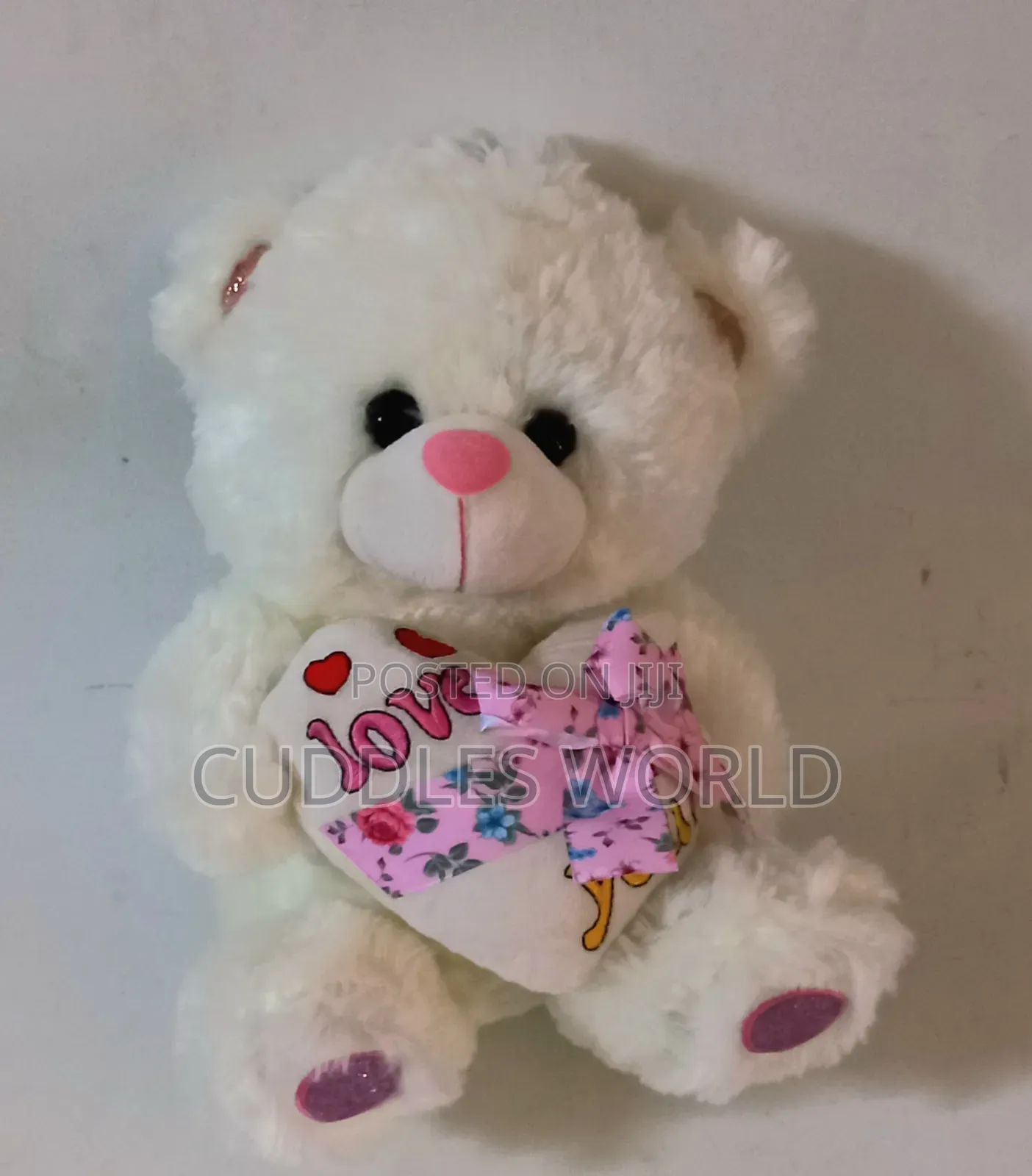 25cm Pink Teddy Bear