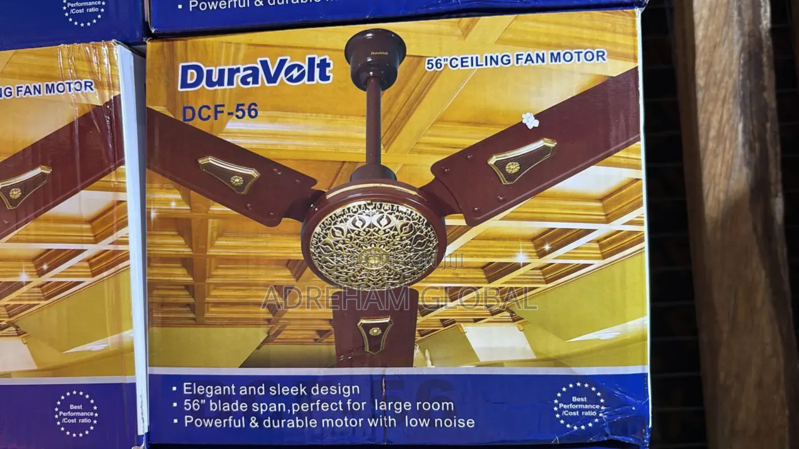 Duravolt 56" Ceiling Fan Long Blade