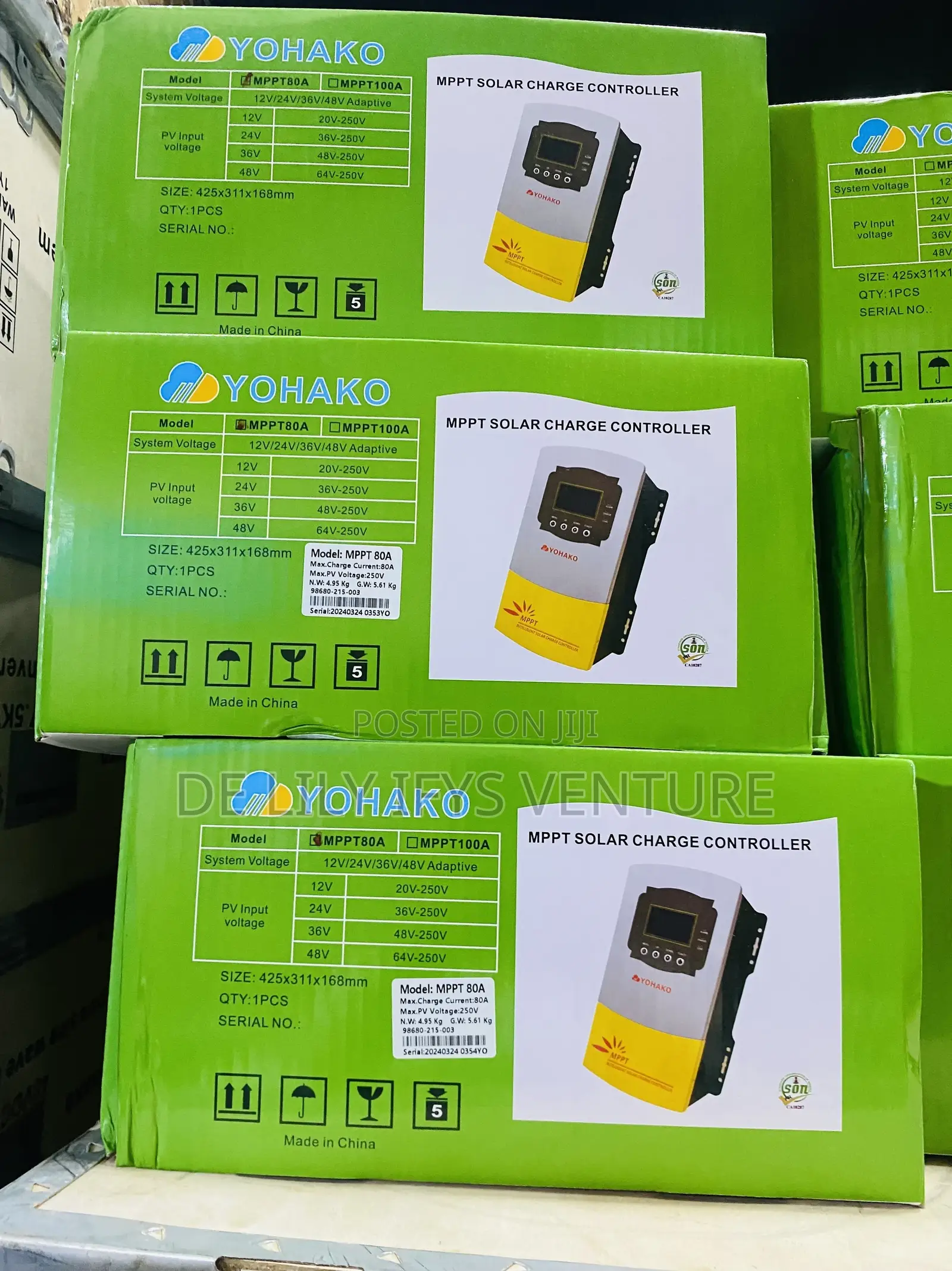 Yohako MMPT Charger Controller 80ah