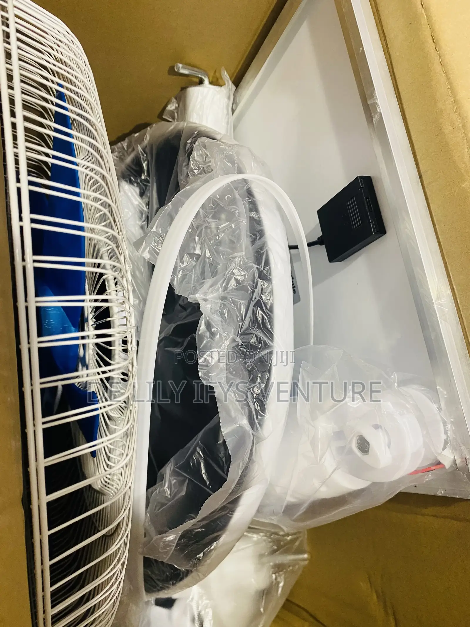 Solar Rechargeable Fan