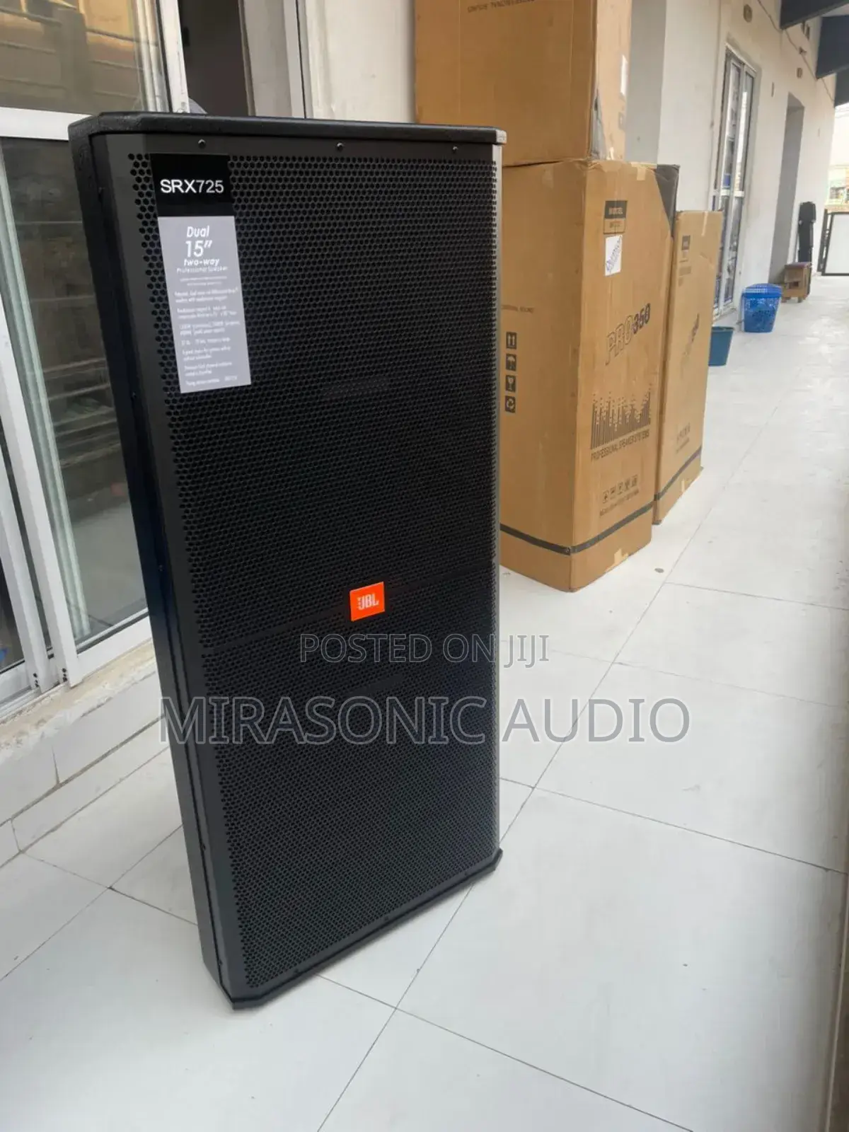 Original JBL Full Range Double 15" DJ Speaker SRX725