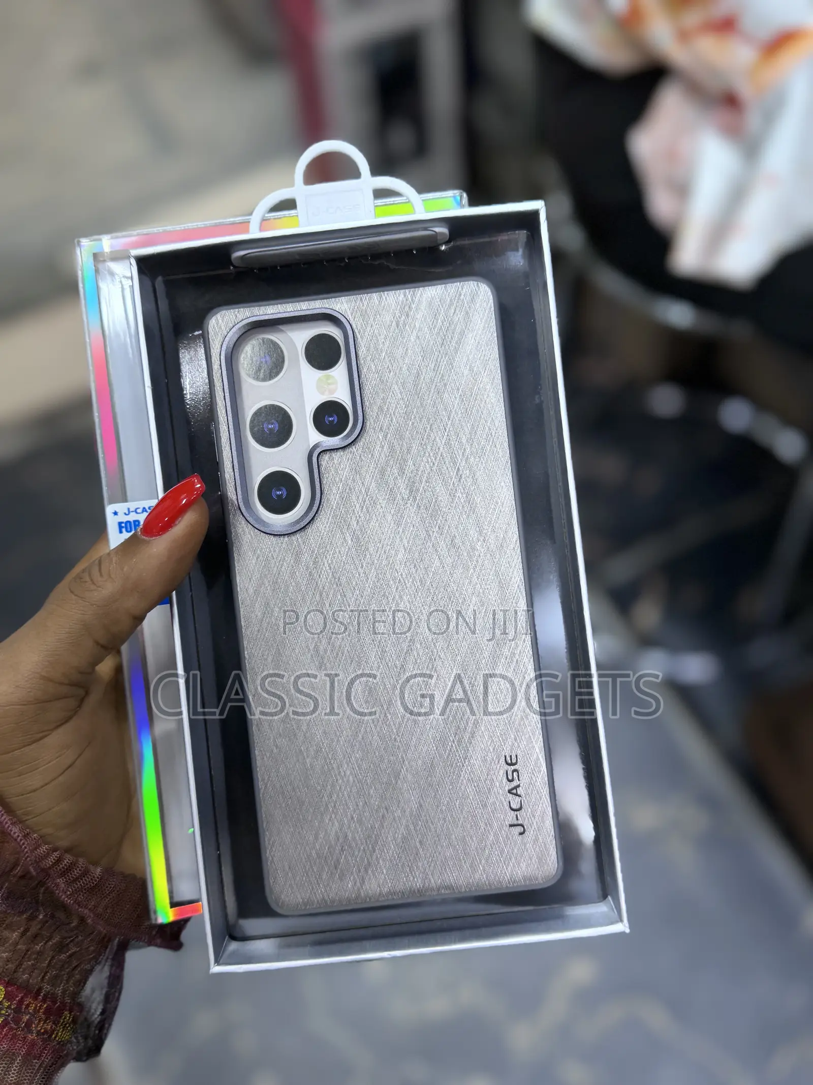 Back Slim J-Case Cover for Samsung Galaxy S25 Ultra