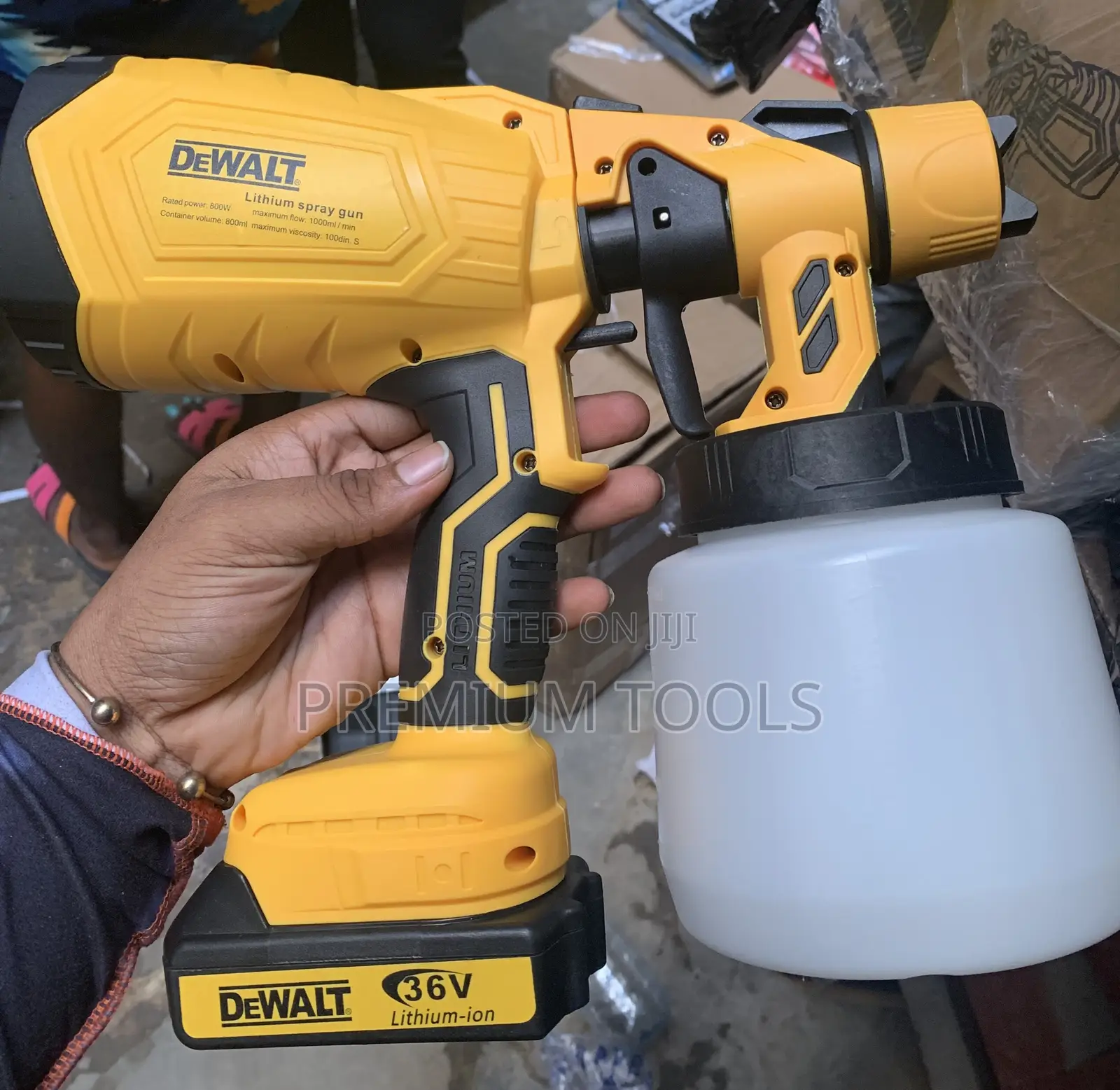 Dewalt Cordless Spray Gun