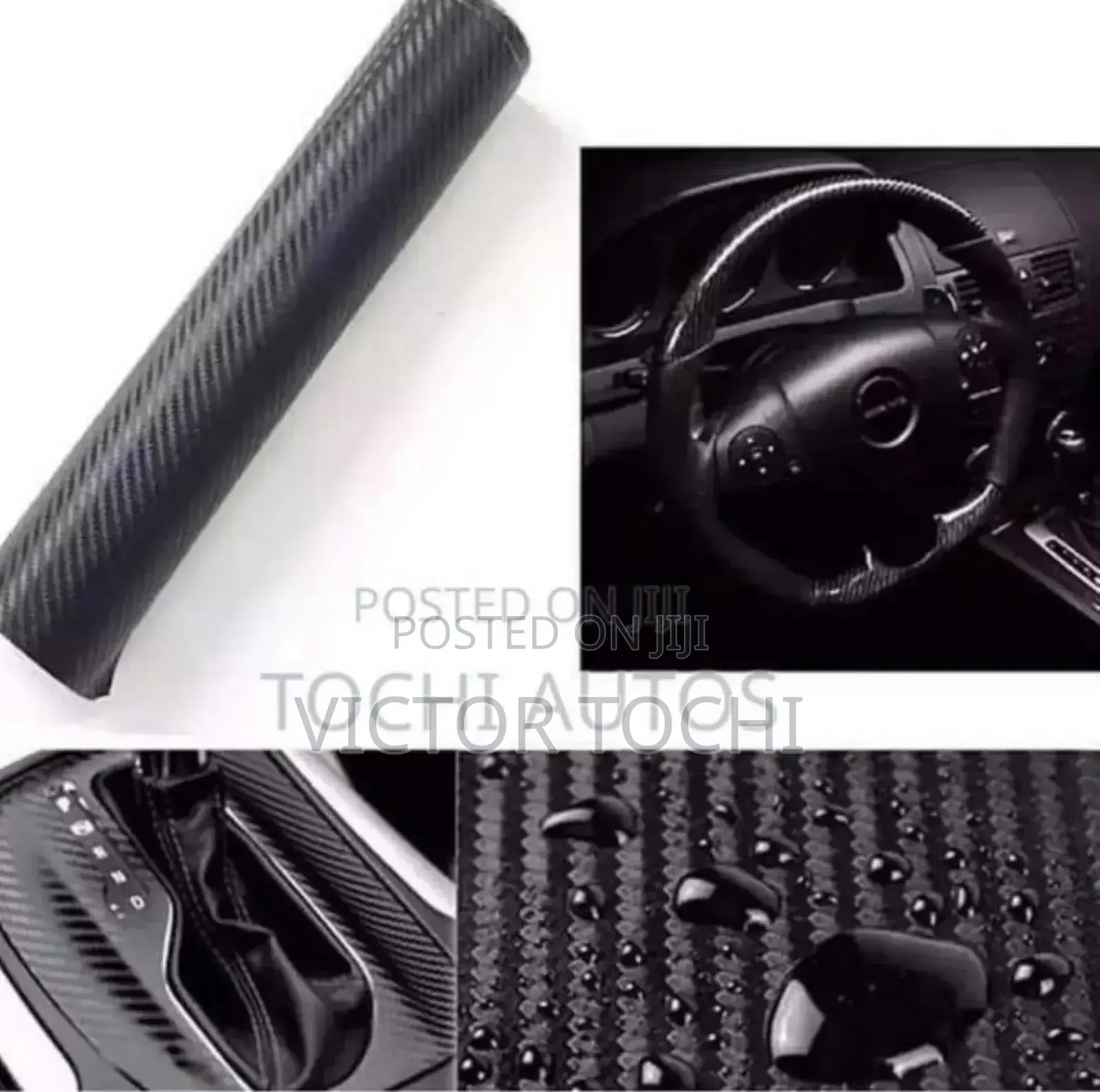 Carbon Fiber Car Stickers