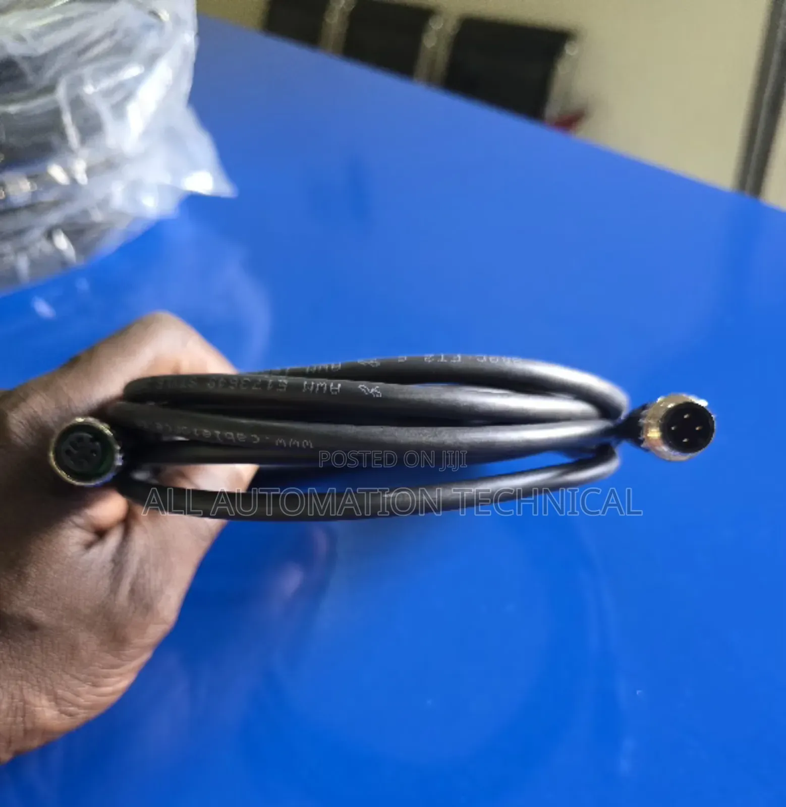 Male to Female 4pin Network and Sensor Connection Cable M12