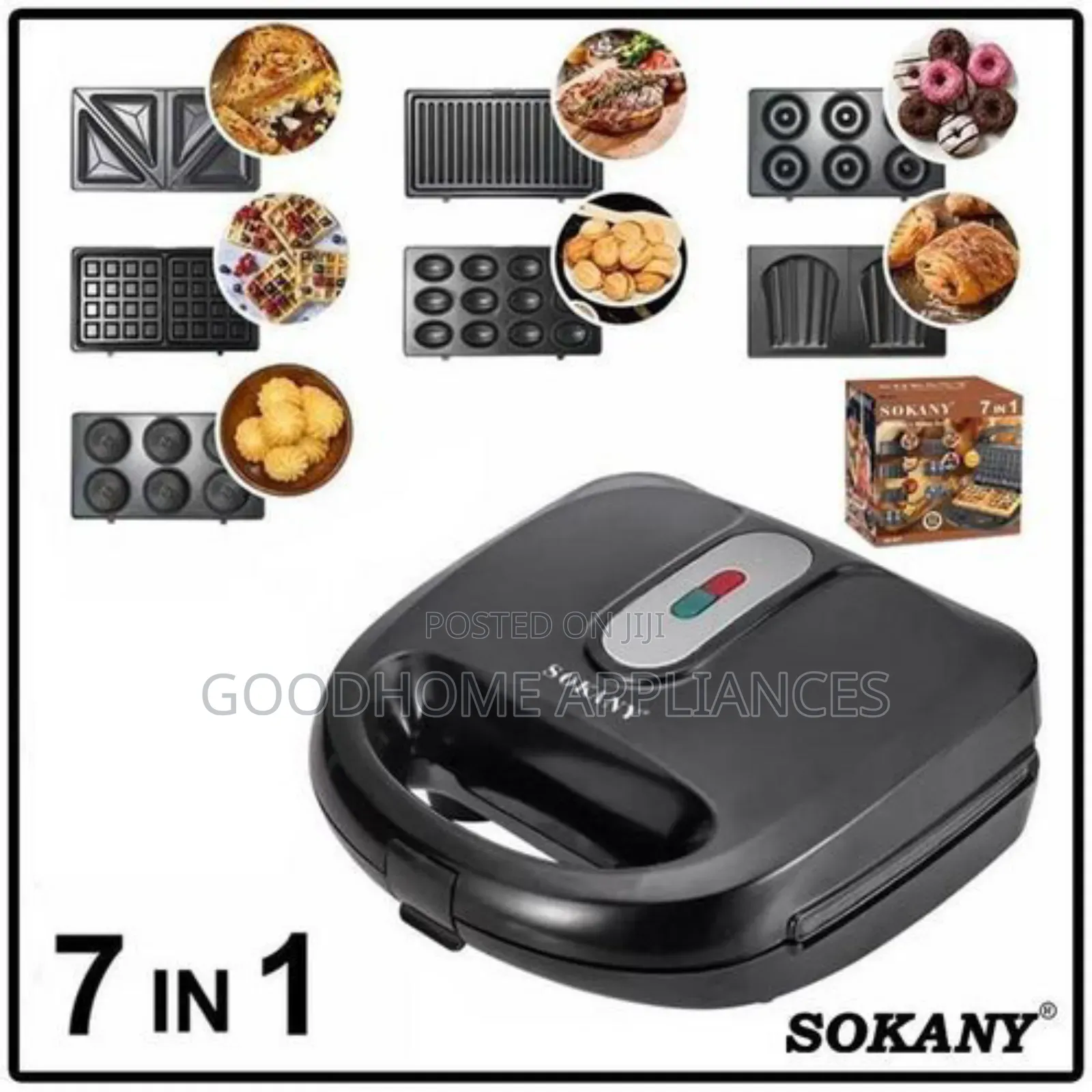 Sokany 7 in 1 Sandwich Maker
