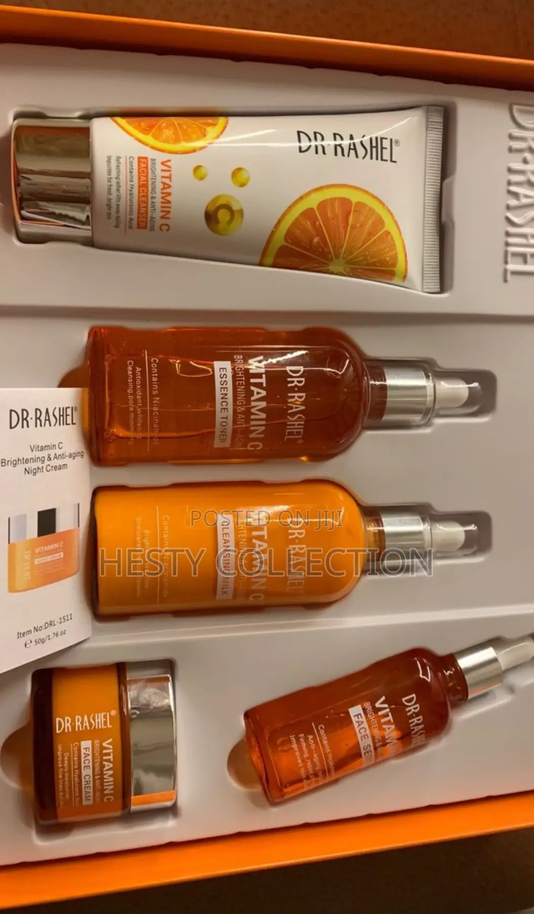 Dr Rashel Organic Facial Skincare Set Deep Moisturizing