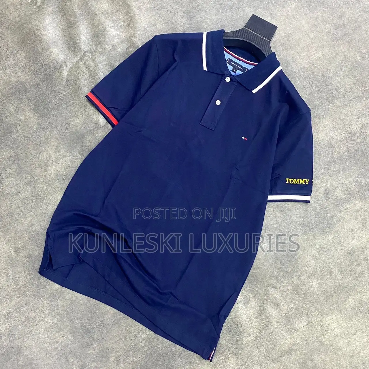 Tommy Hilfiger Plain Collar Neck Polo in 6 Colorways
