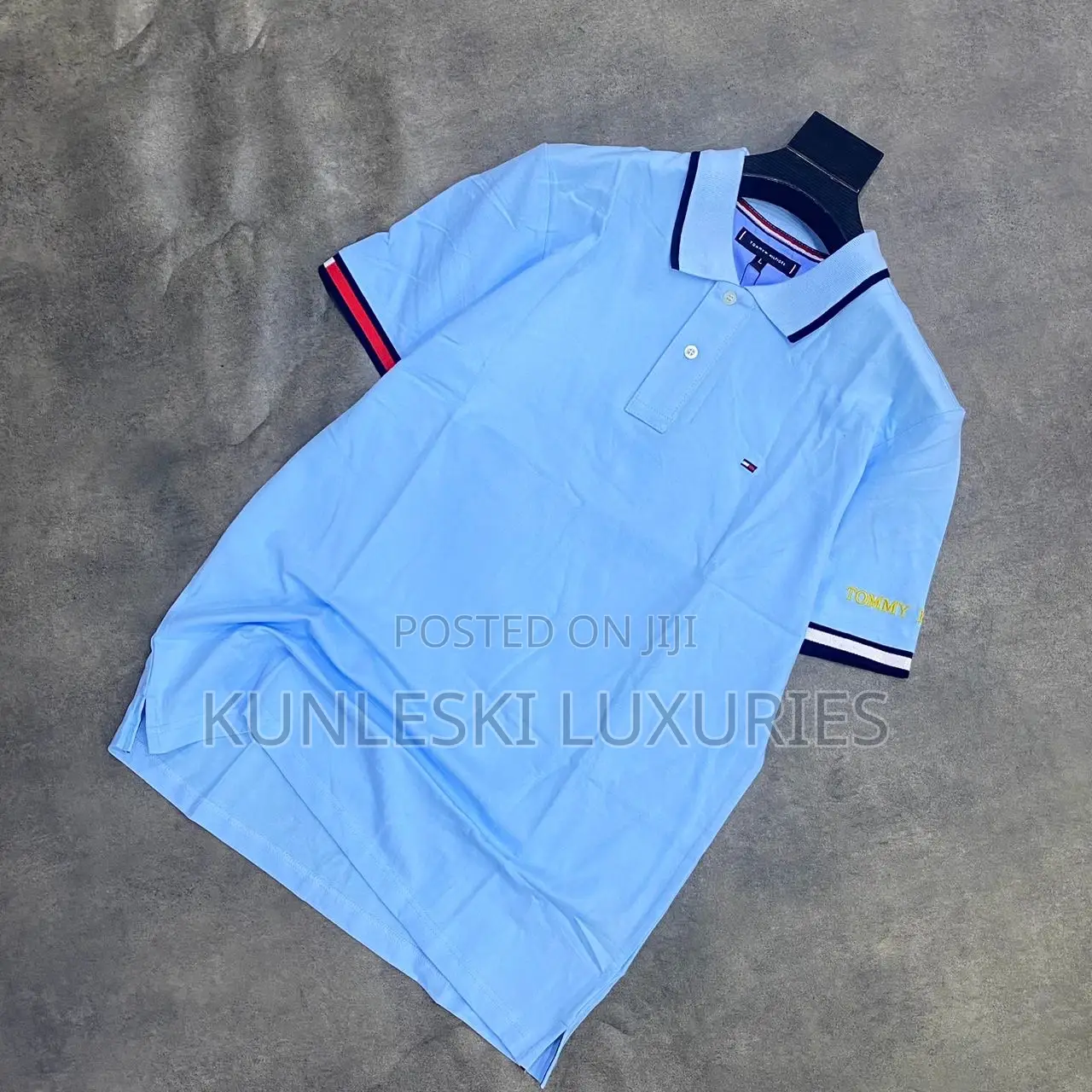 Tommy Hilfiger Plain Collar Neck Polo in 6 Colorways