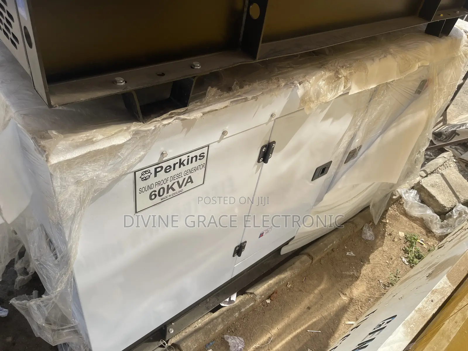 60kva Soundproof Diesel Copper Coil Perkins Generator