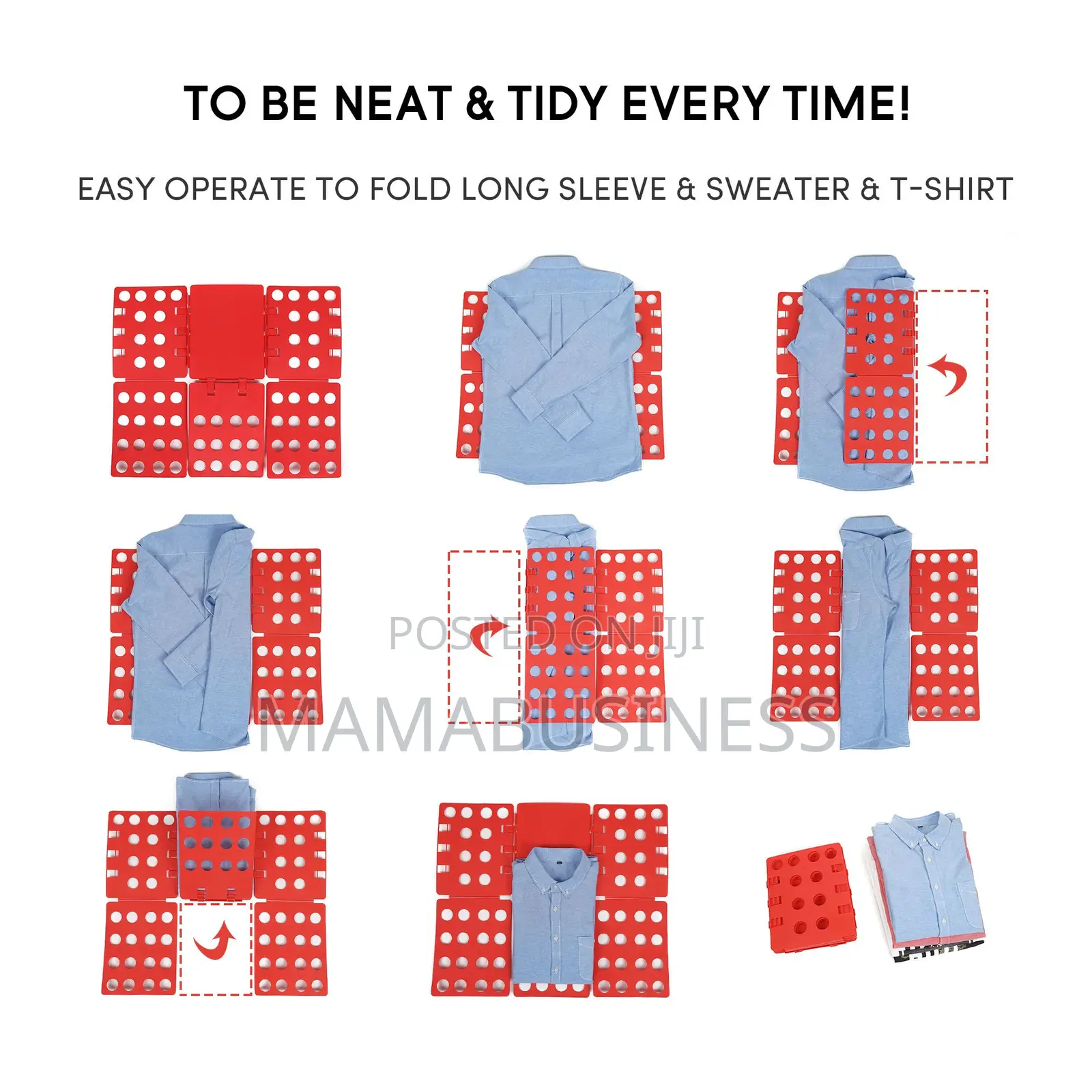 Adjustable Foldable Board for Clothes Finishing