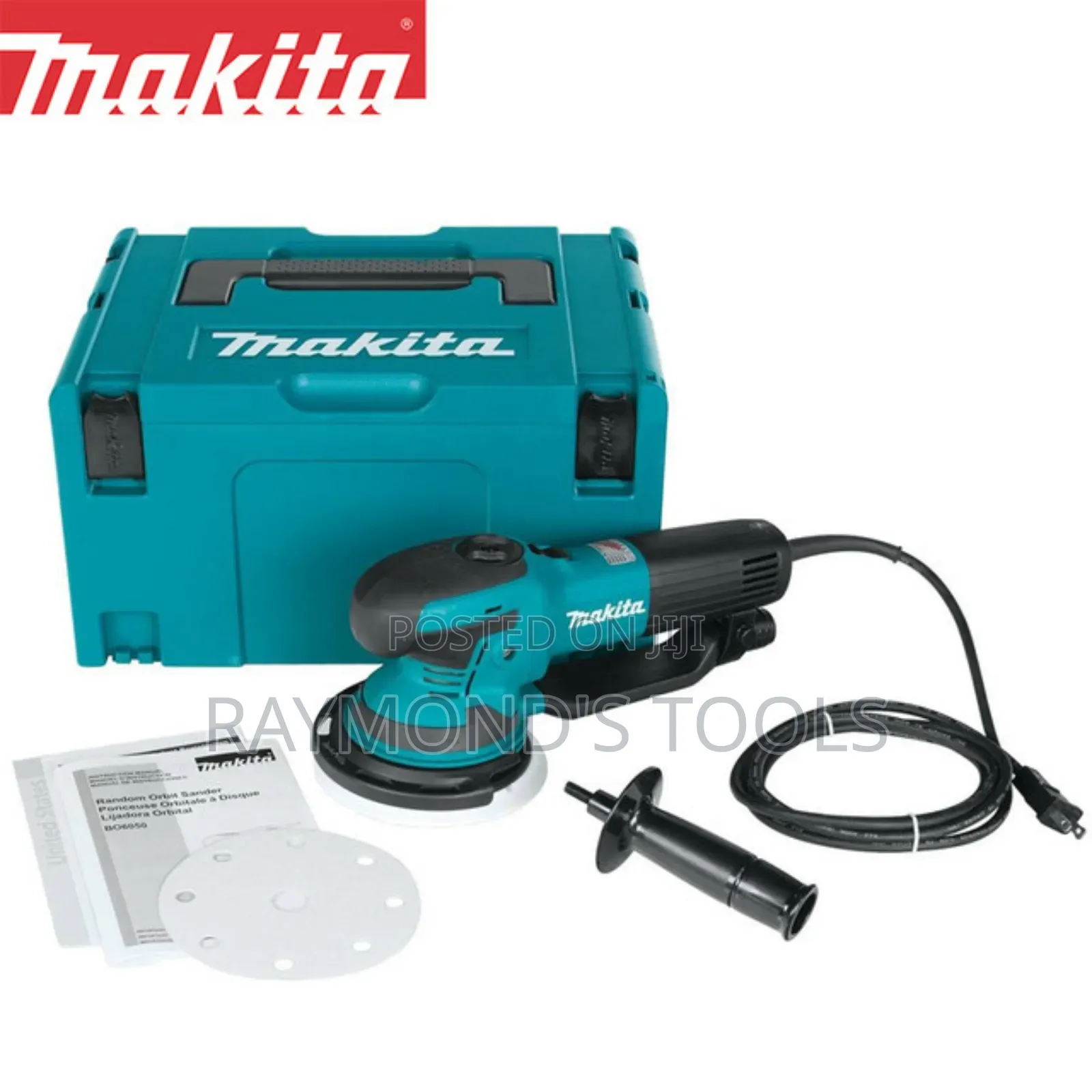Makita BO6050J Random Orbit Sander 150mm (6 Inch)