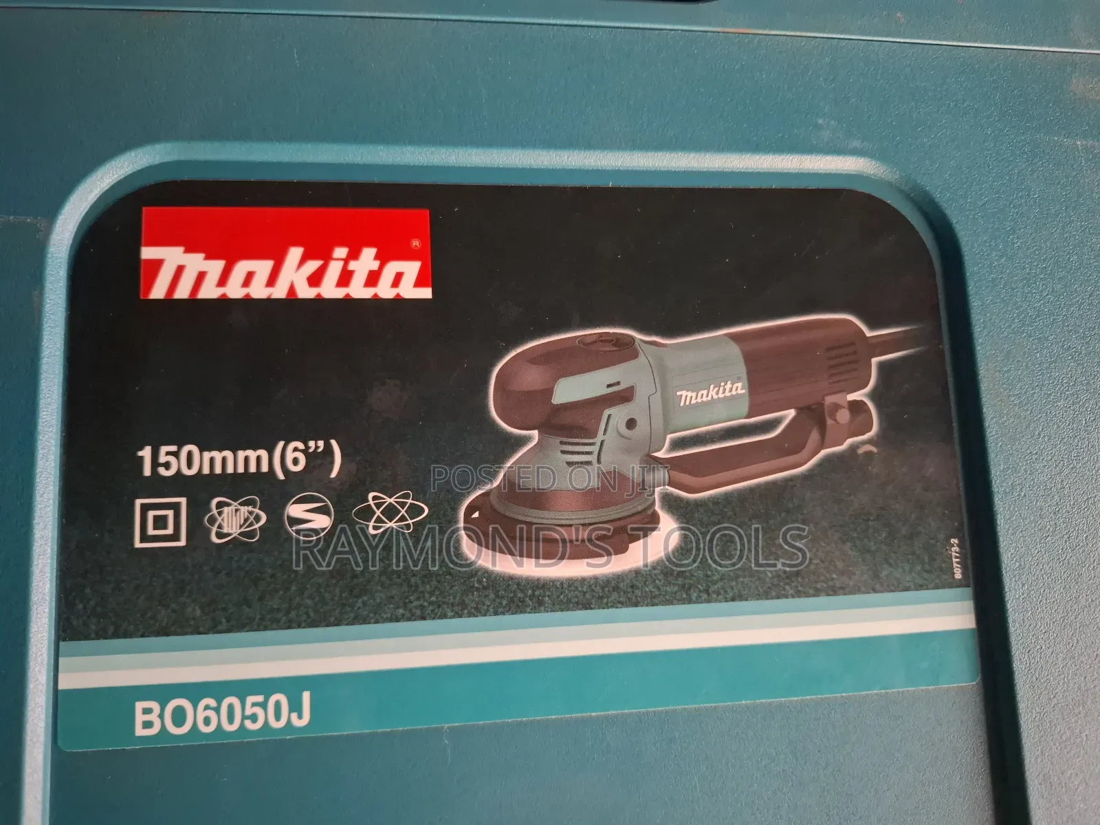 Makita BO6050J Random Orbit Sander 150mm (6 Inch)