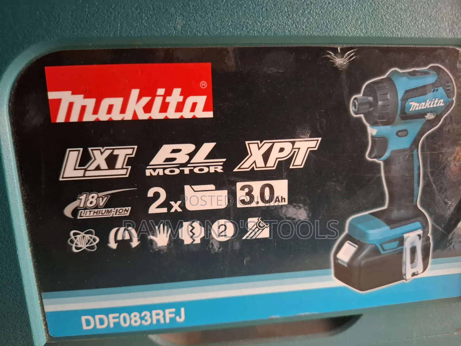 Makita Cordless Impact Driver DDF083RFJ