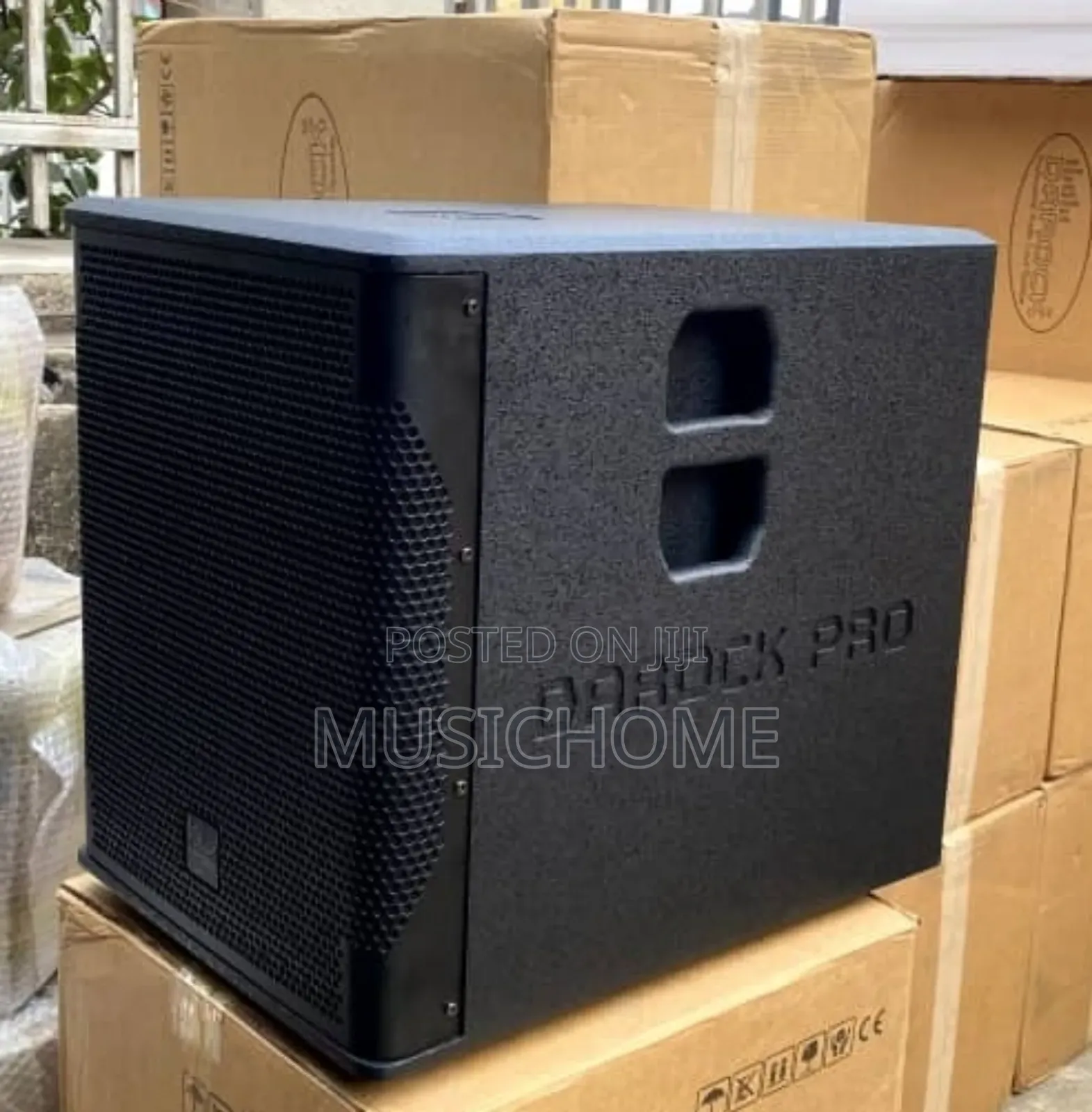 12" Professional Active Subwoofer With Frequency Settings