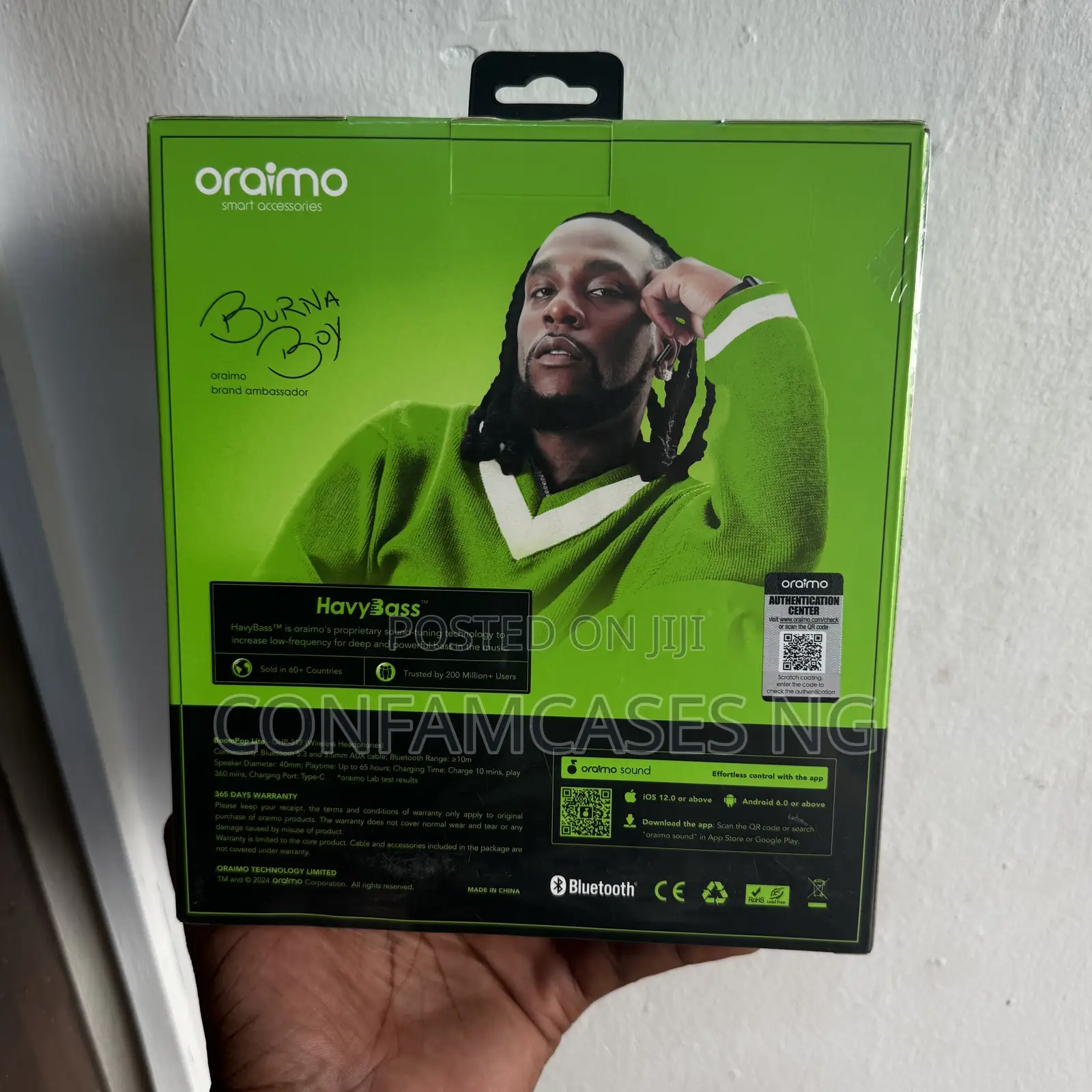 Oraimo Boompop Lite Enc Wireless Headphones