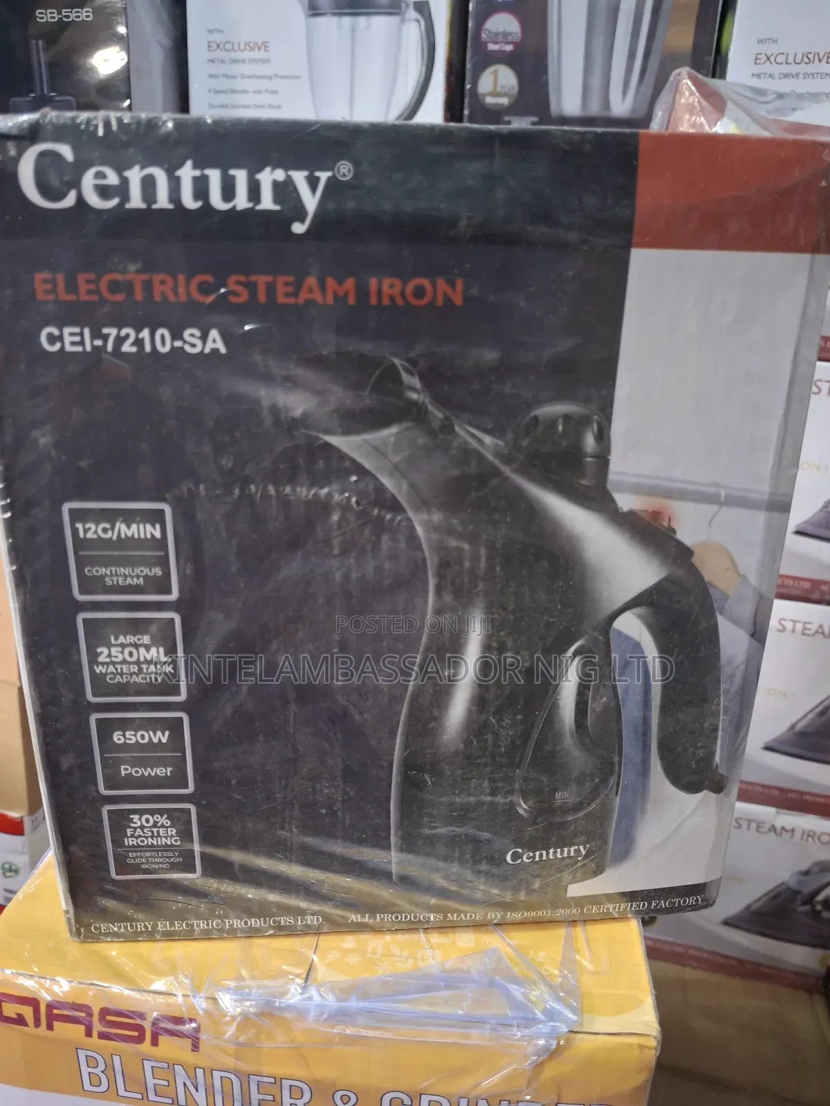 Century Electric Steam Iron