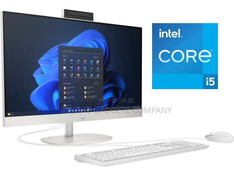 New Desktop Computer HP AiO 24 8GB Intel Core i5 SSD 512GB