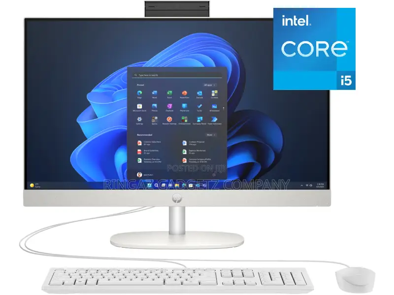 New Desktop Computer HP AiO 24 8GB Intel Core i5 SSD 512GB