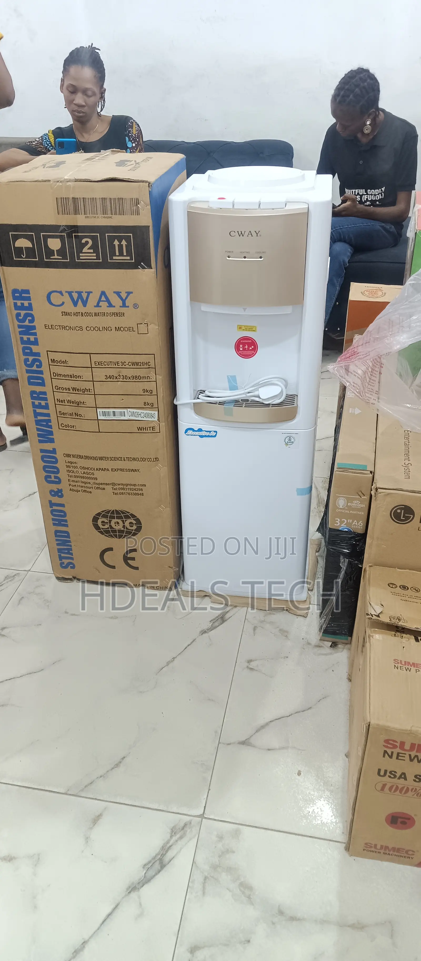 Functional- Cway Water Dispenser 3c-Cwm26hc