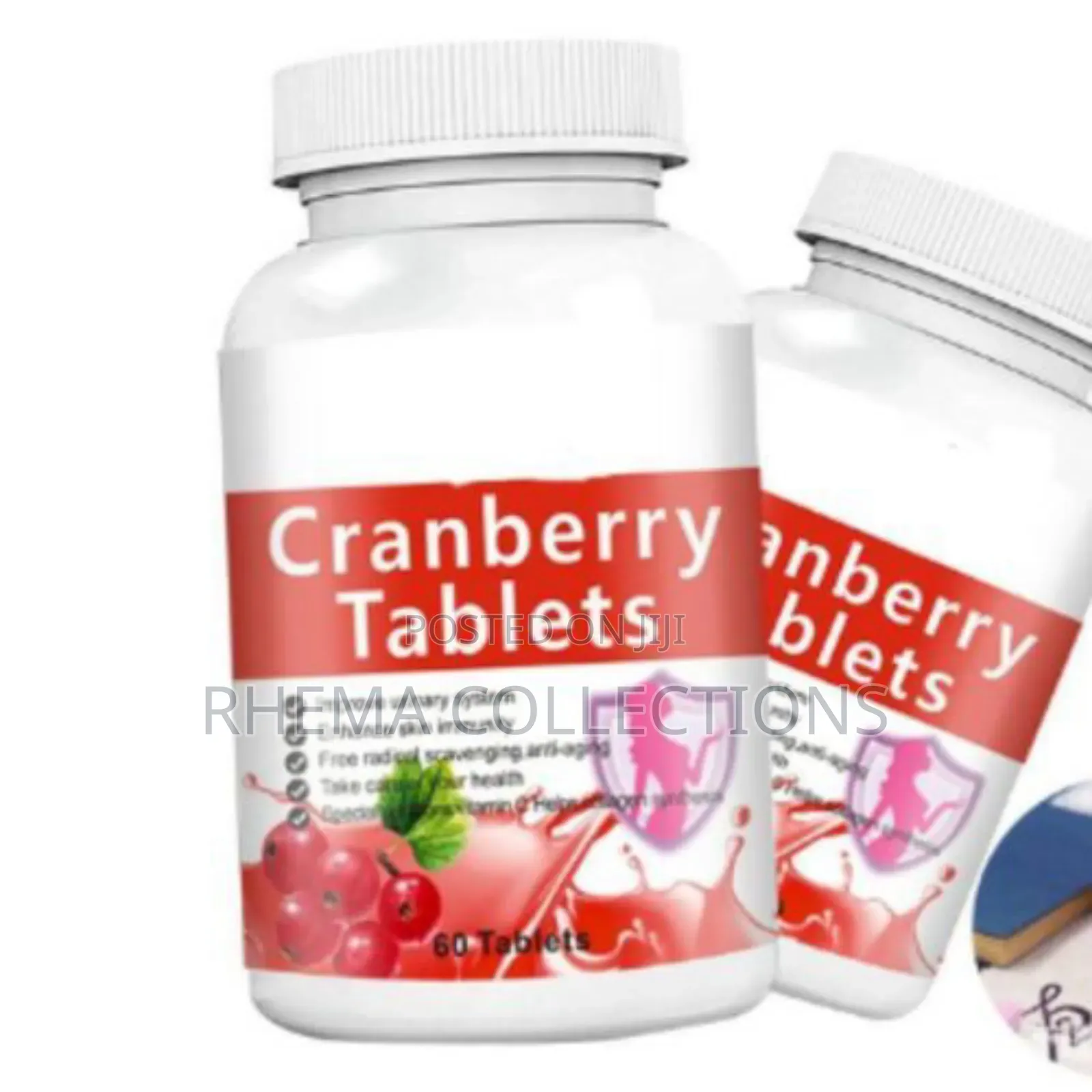 Cranberry Tablets For Enhanced Nutrient/Immunity/Beauty