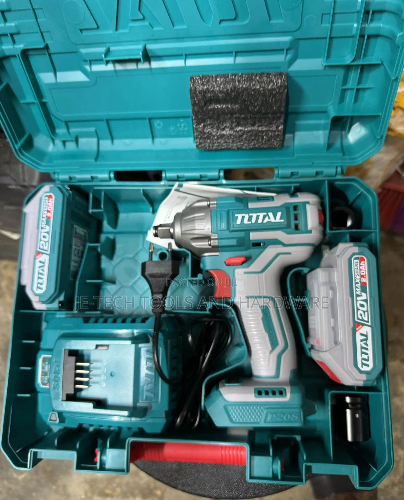 Total 20V Lithium-Ion Impact Wrench - TIWLI2038