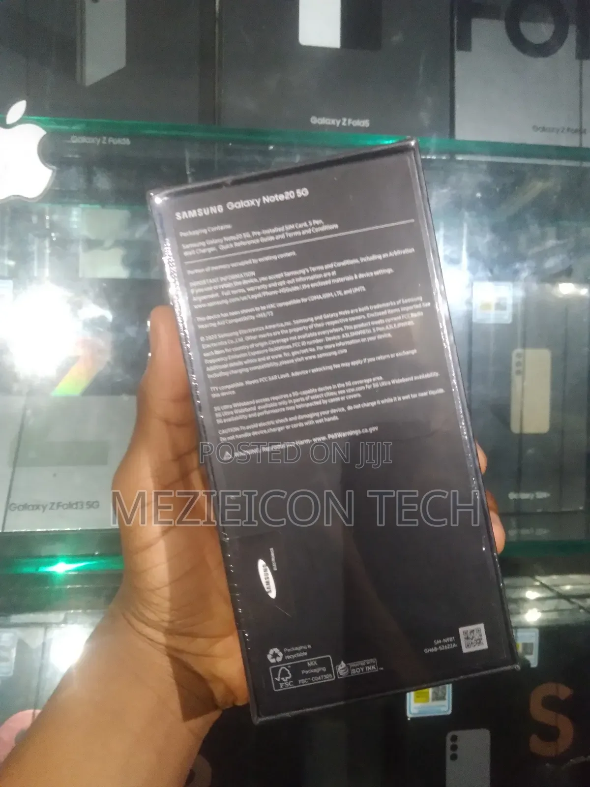 New Samsung Galaxy Note 20 5G 128 GB White