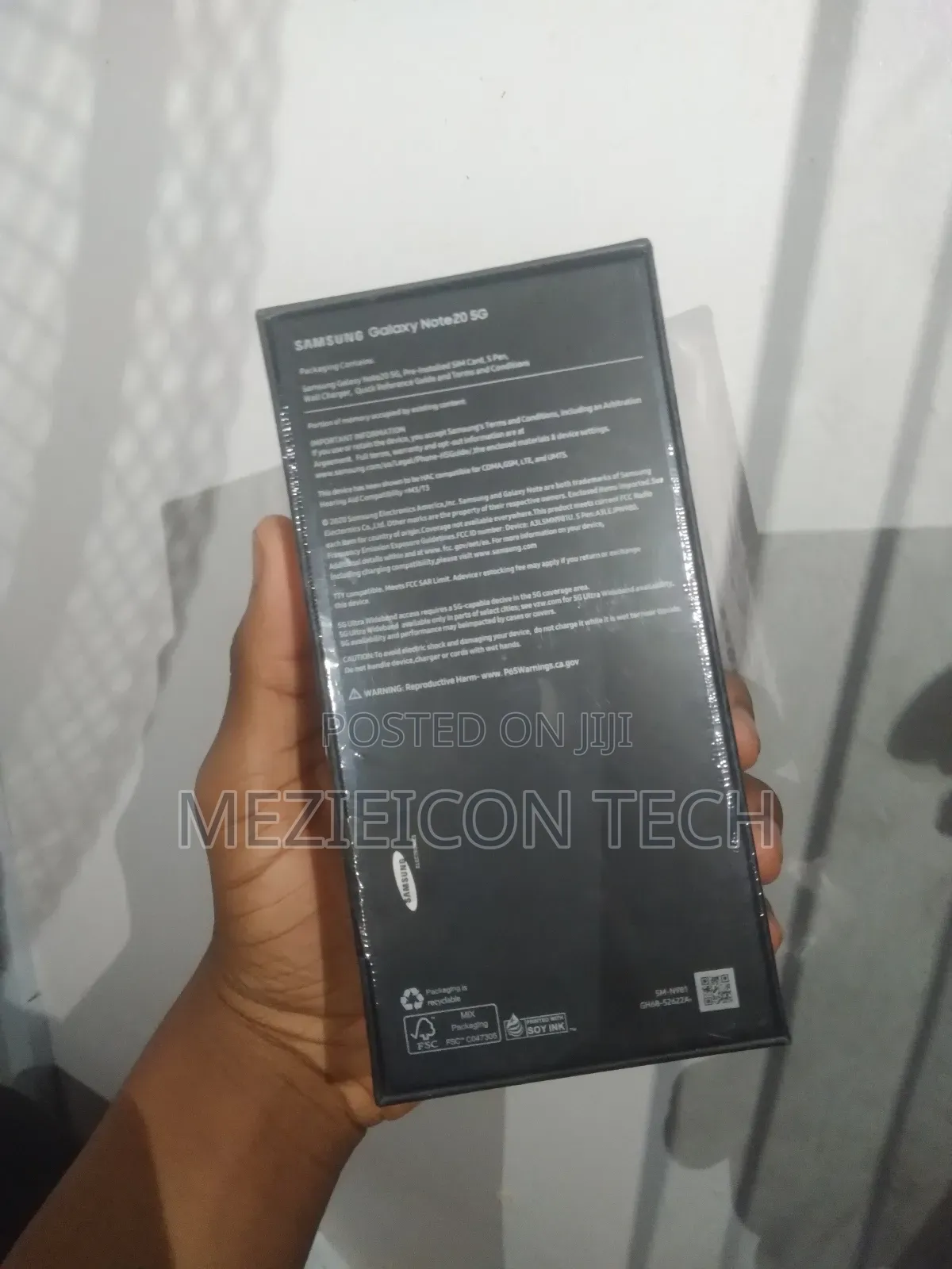 New Samsung Galaxy Note 20 5G 128 GB White
