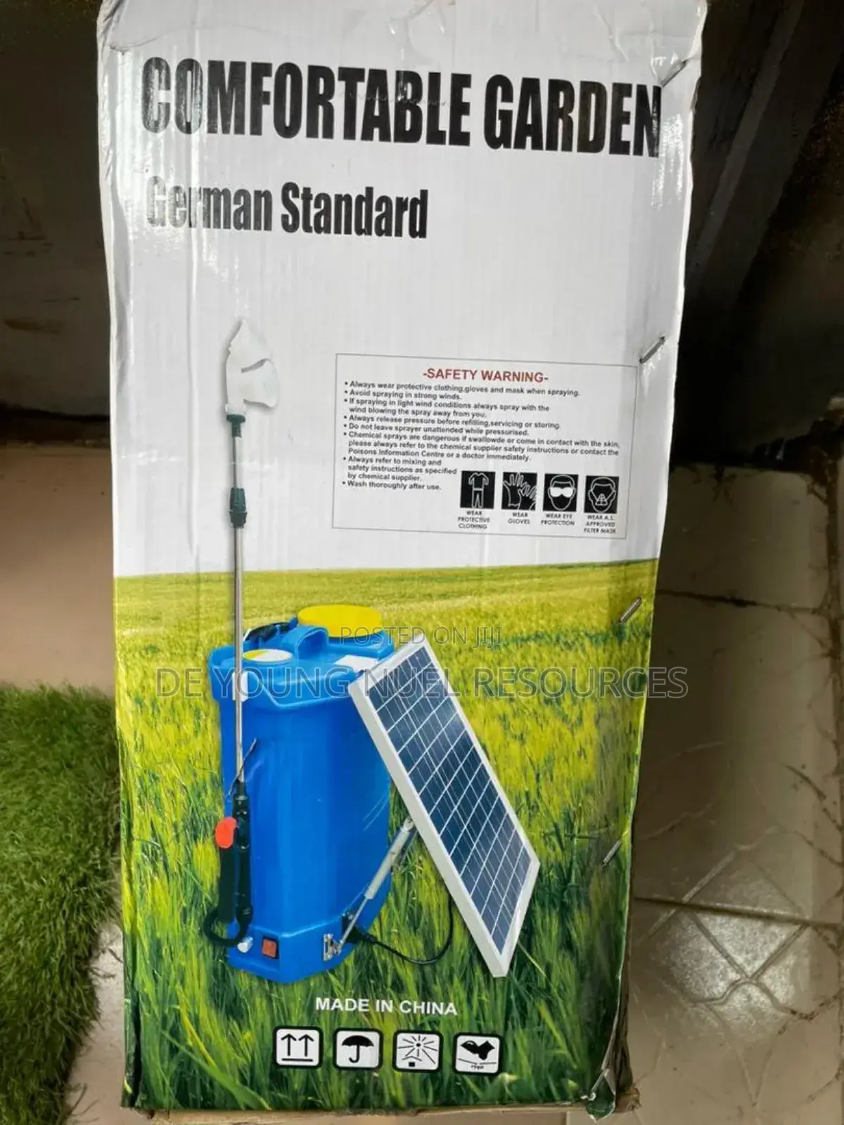 Solar Panel Knapsack Power Sprayer
