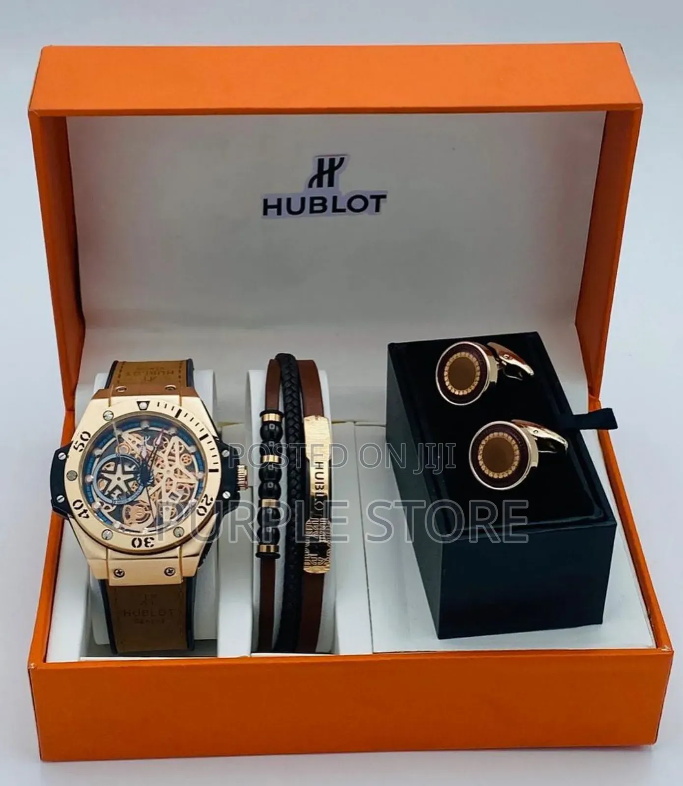 Hublot Watch_bracelet _Cufflinks Set*