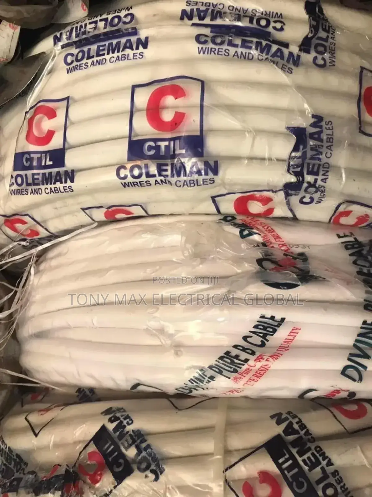 2.5mm 4core Electric Cable Flexible Original Coleman
