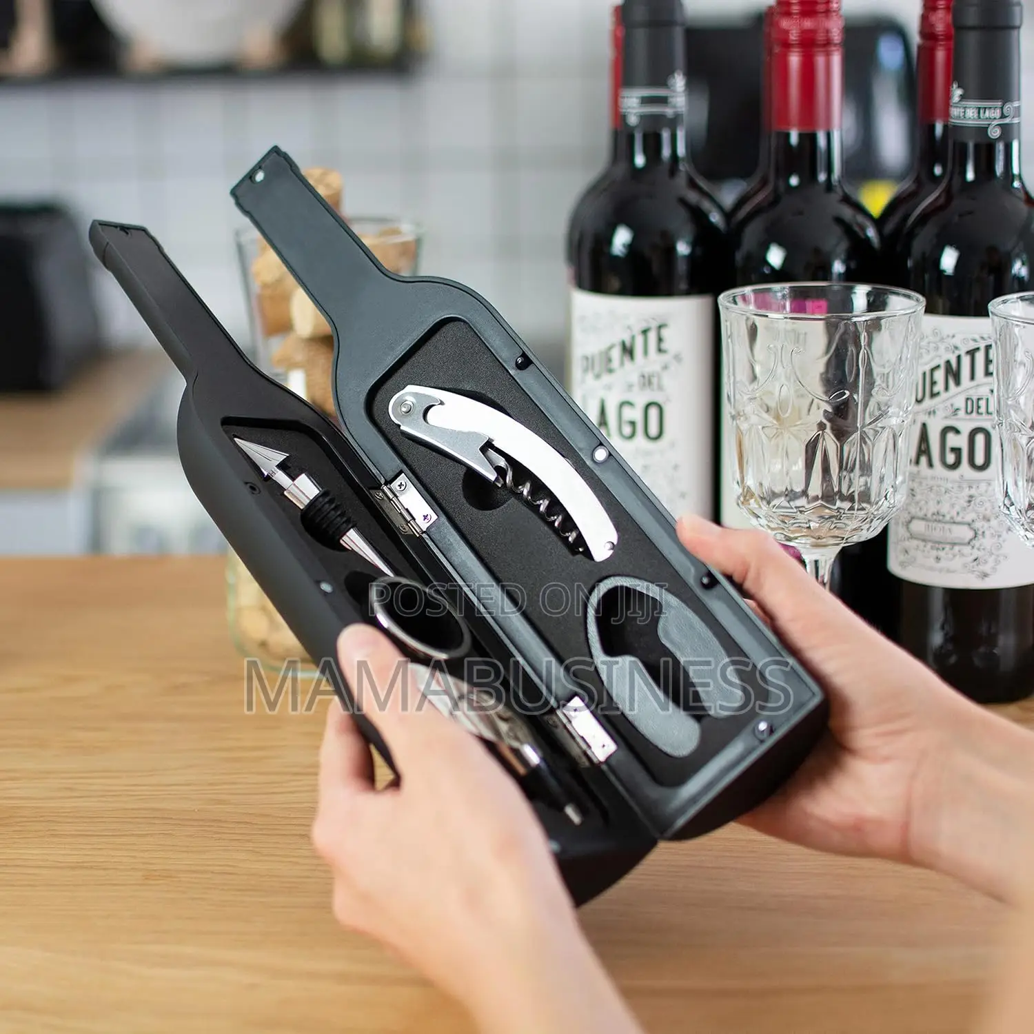 5in1 (Big) Wine Bottle Opener Set