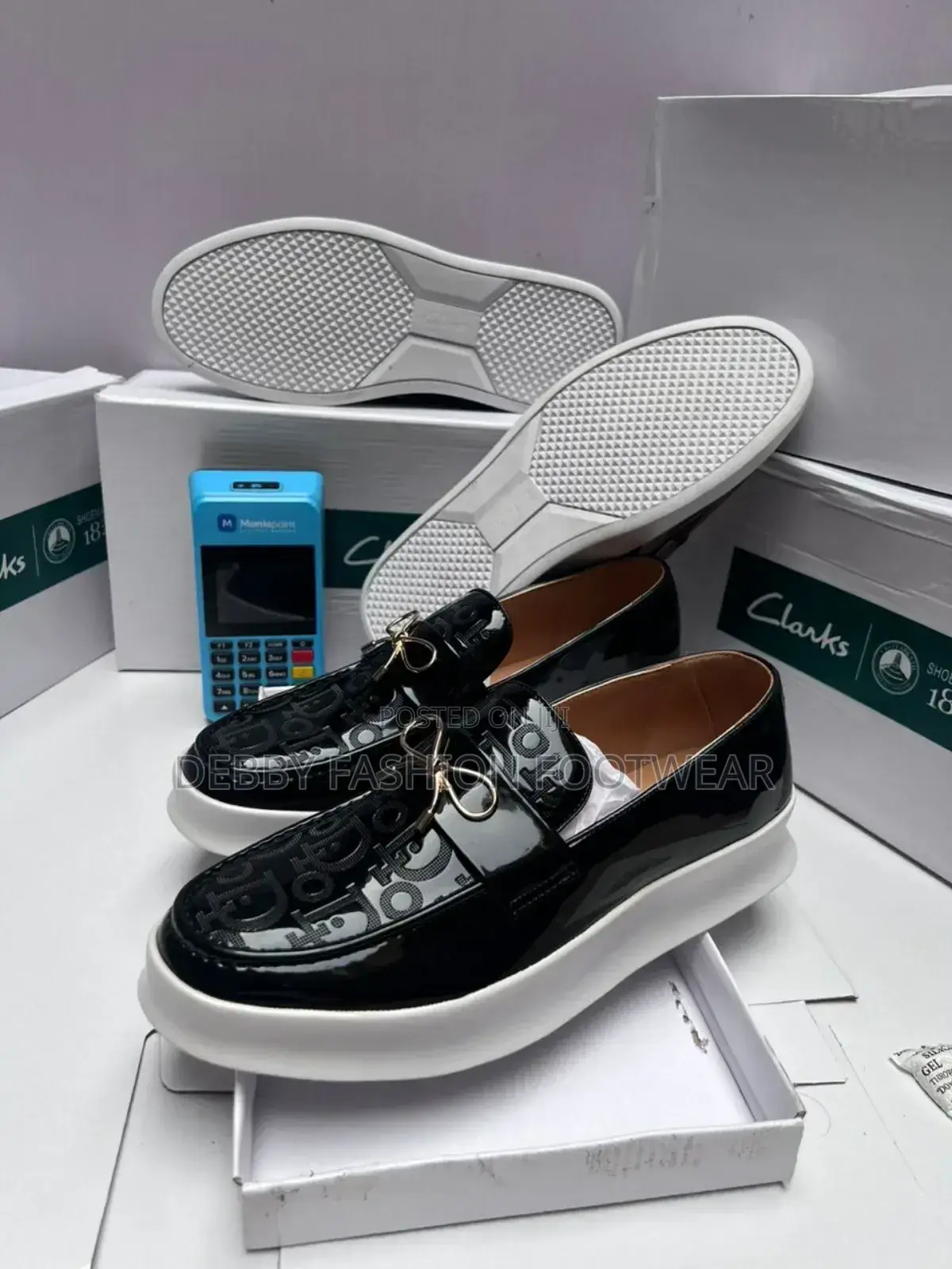 Designer White Sole Clarks