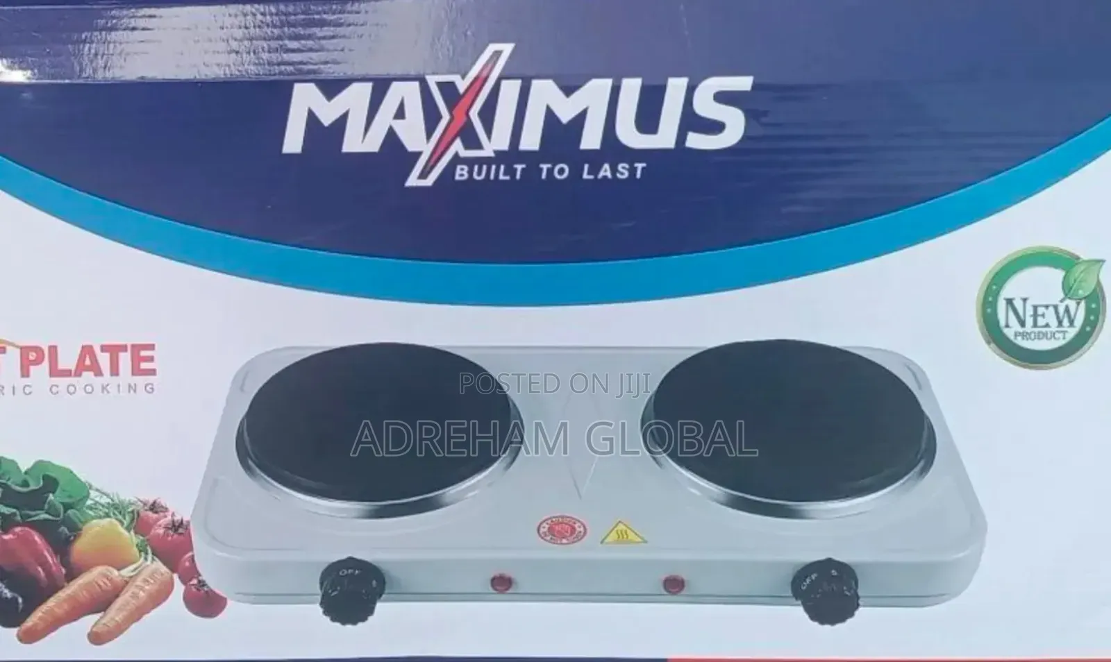 Maximus Electric Double Face Hot Plate