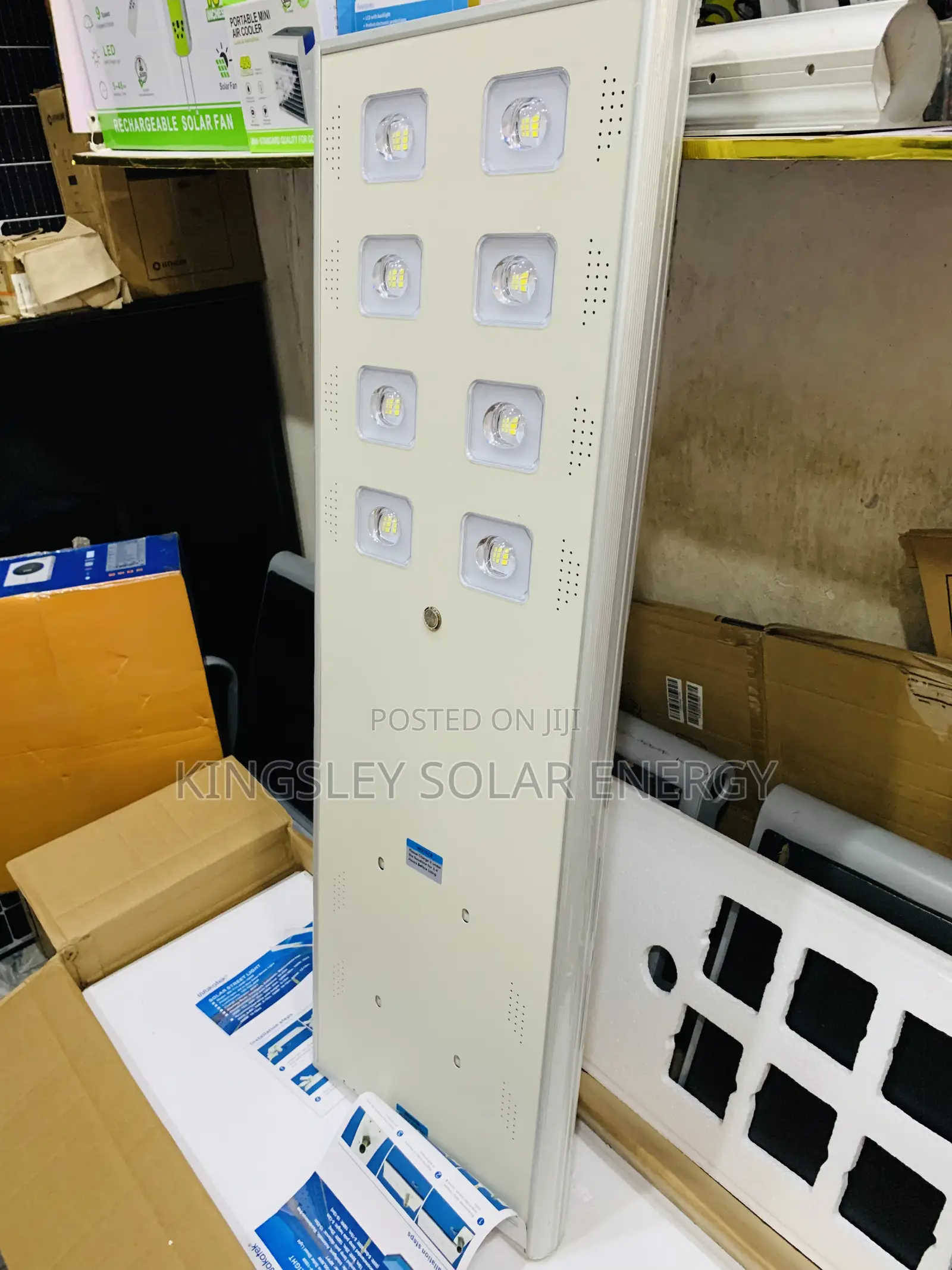 All in One Solar Street Light 8eyes Wakatek