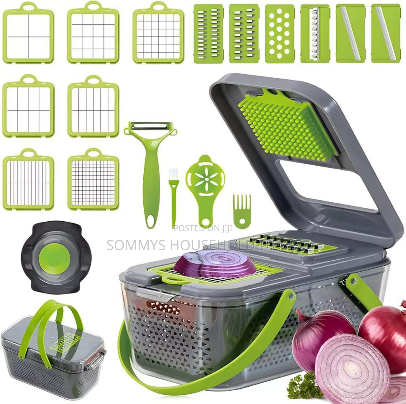 22 in 1 Multifunctional Vegetable Slicer,Chopper/Dicer.