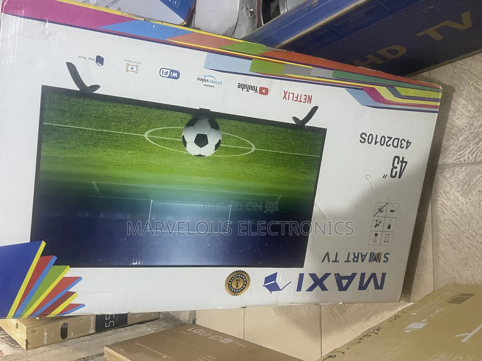 Brand New MAXI 43inch Full HD Smart Television