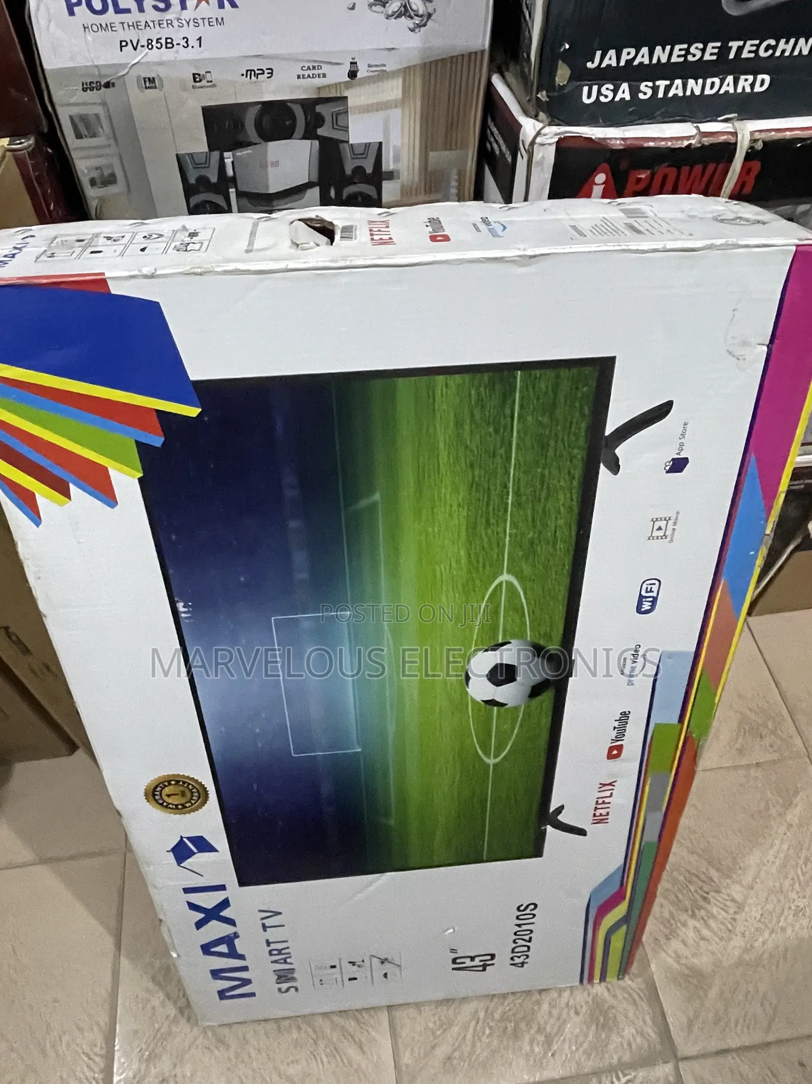 Brand New MAXI 43inch Full HD Smart Television